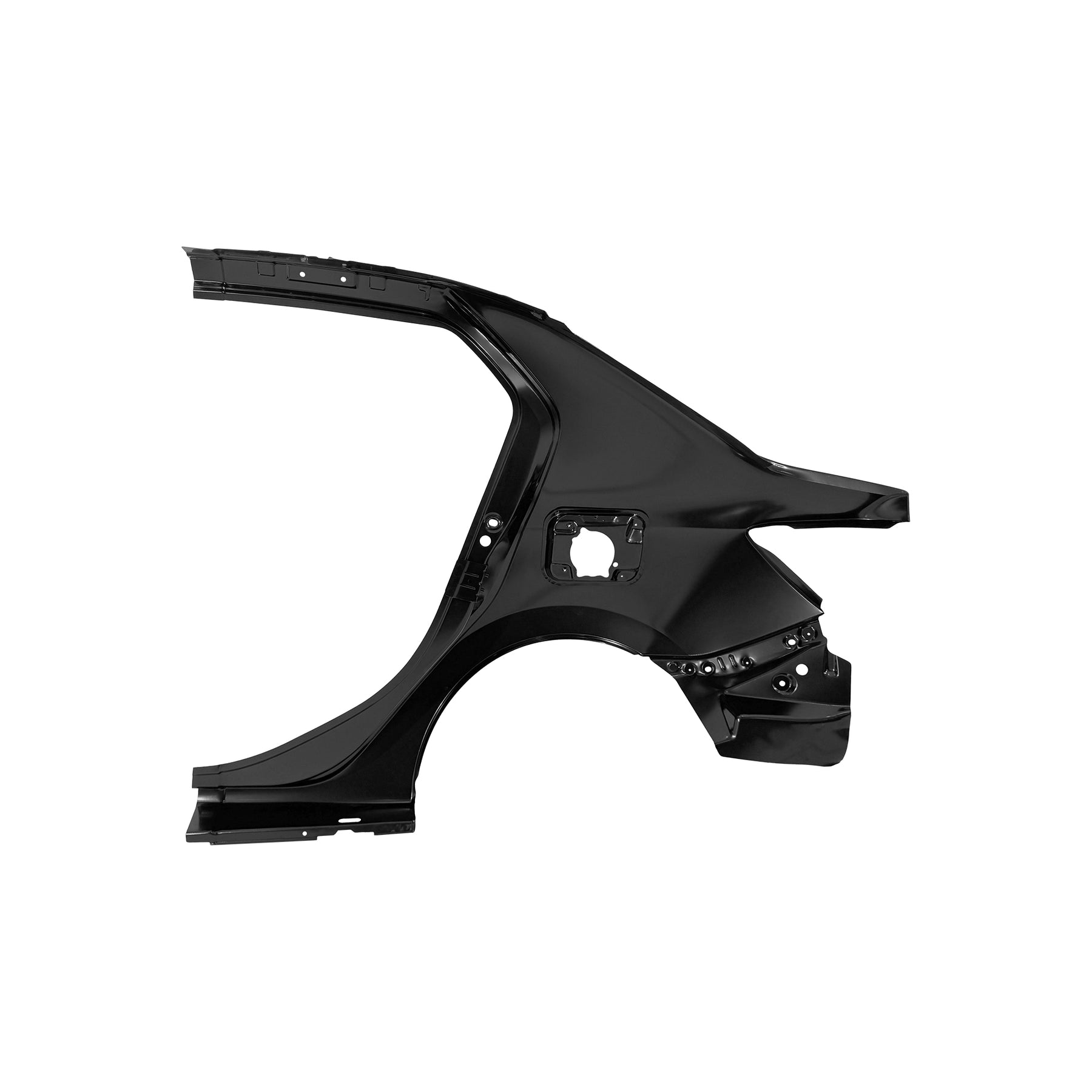 REPLACEMENT REAR FENDER RH, 2013, FOR RENAULT LOGAN, 760327785R, (STEEL)