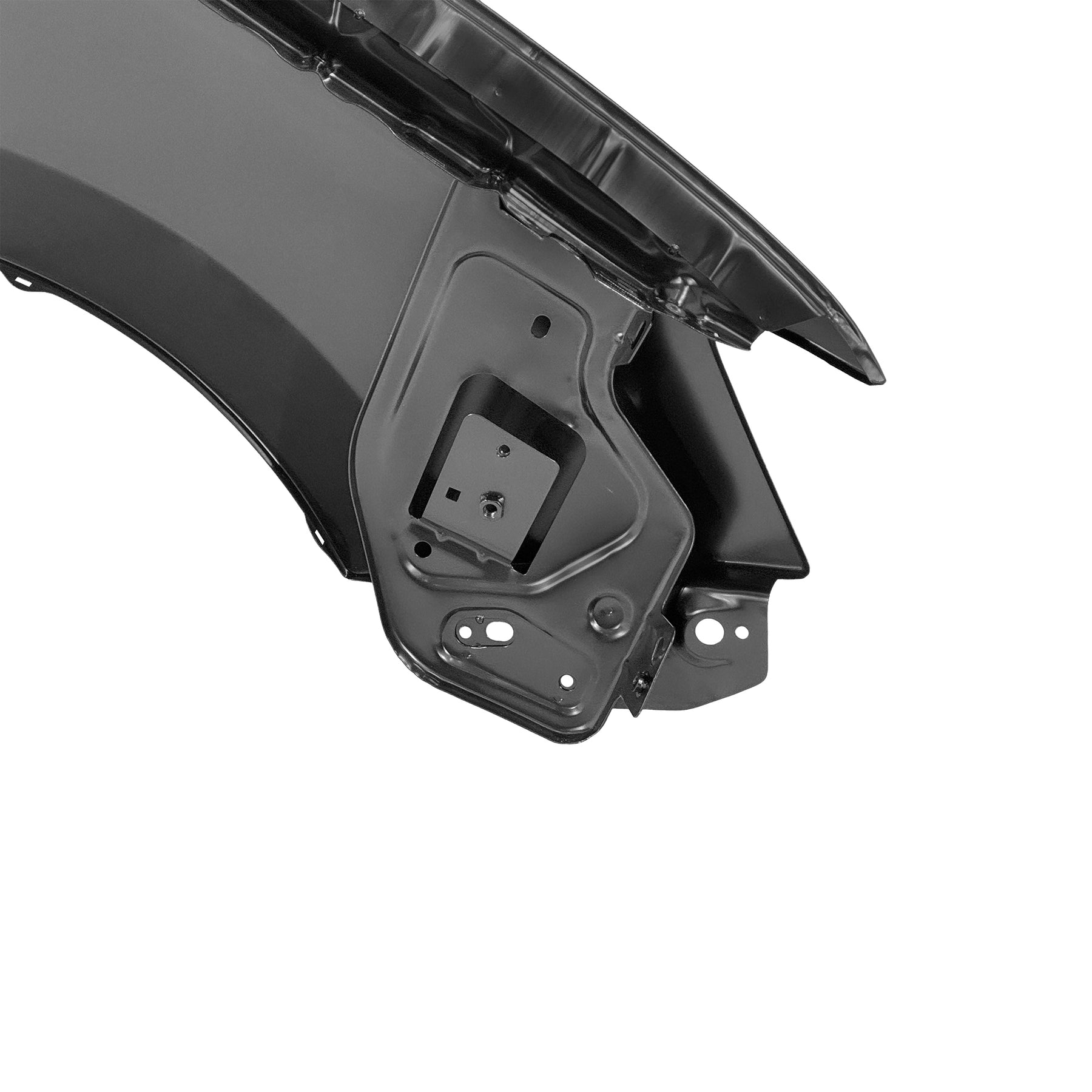 REPLACEMENT FRONT FENDER W/O HOLE LH, 2013, FOR DACIA LOGAN, (STEEL)