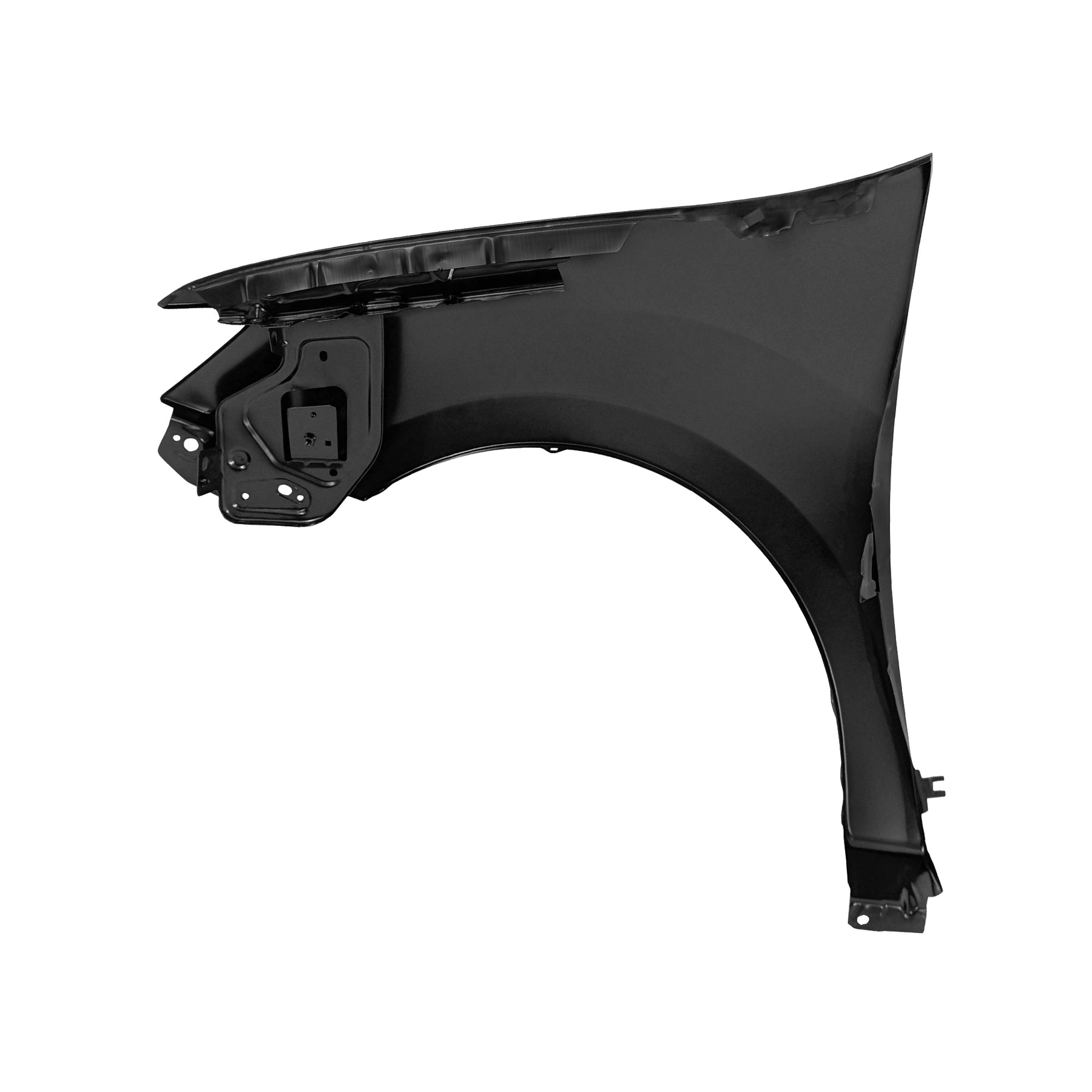 REPLACEMENT FRONT FENDER W/O HOLE RH, 2013, FOR DACIA LOGAN, (STEEL)