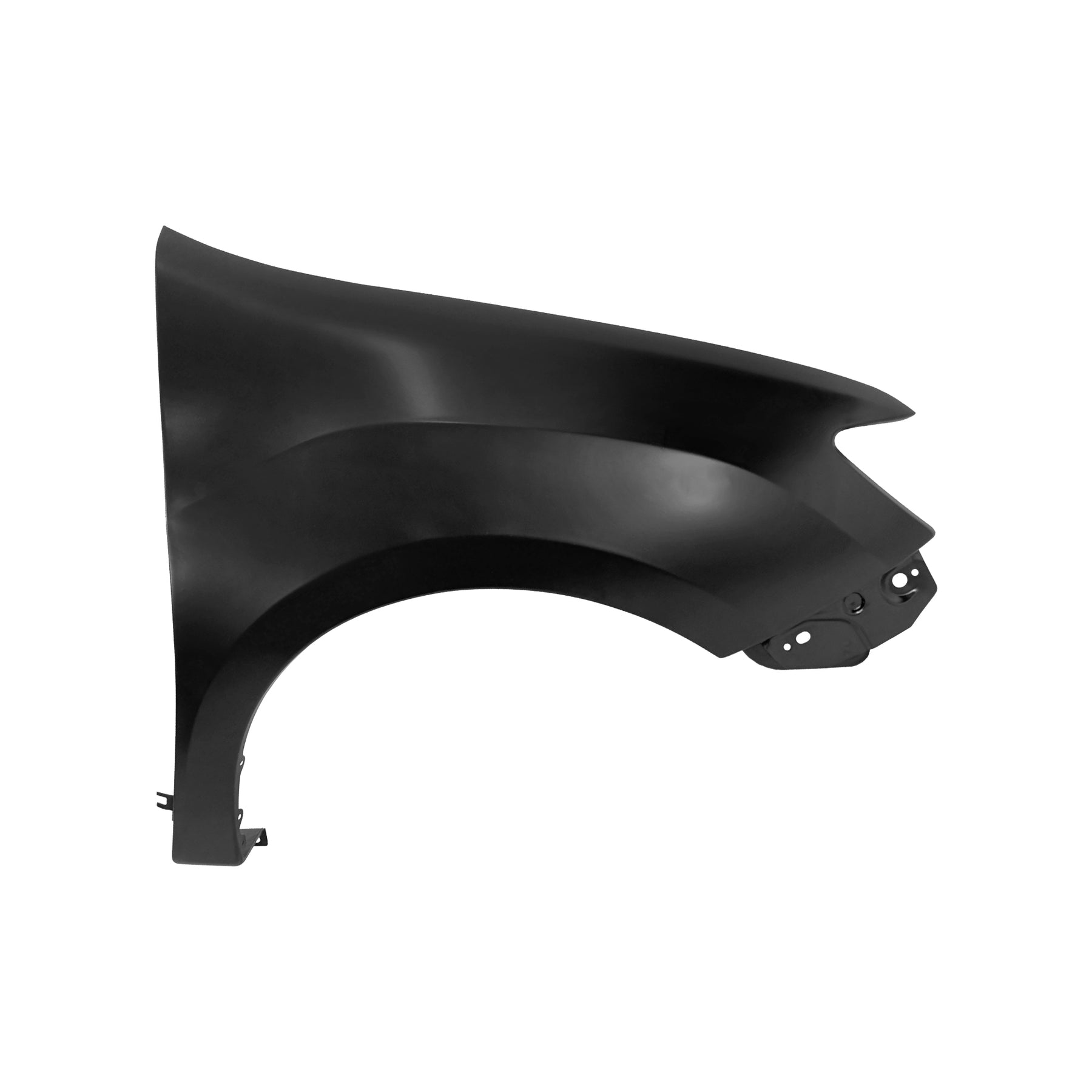 REPLACEMENT FRONT FENDER W/O HOLE RH, 2013, FOR DACIA LOGAN, (STEEL)