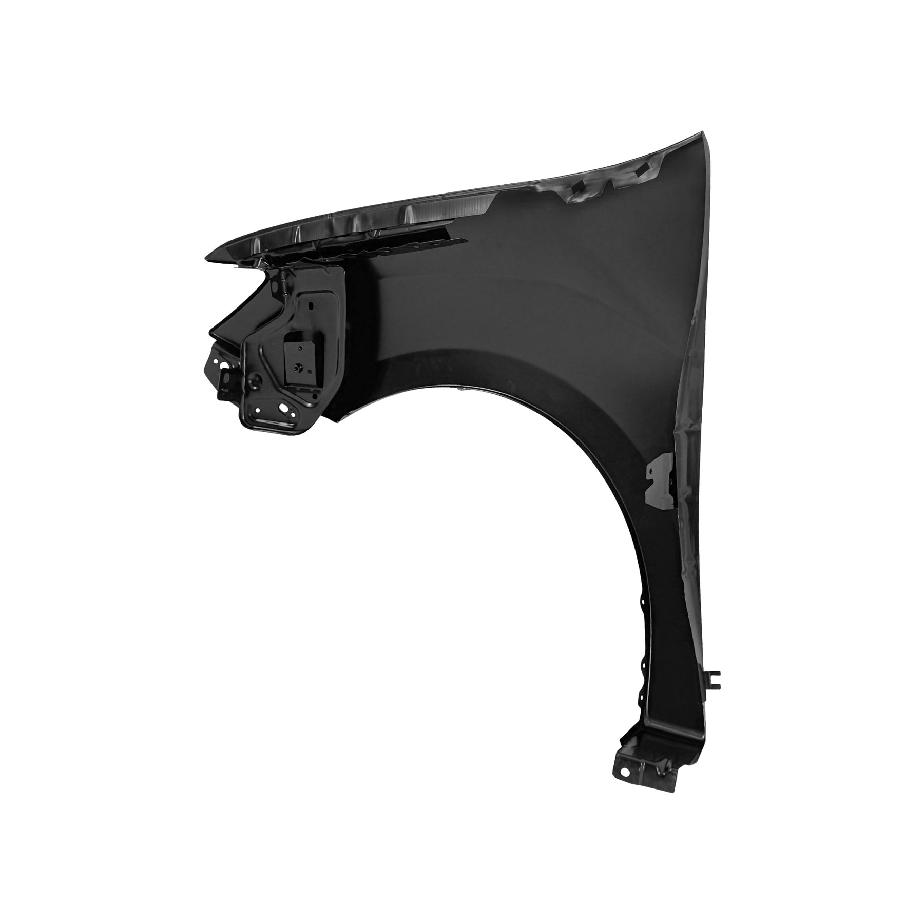 REPLACEMENT FRONT FENDER W/O HOLE RH, 2013, FOR DACIA LOGAN, (STEEL)