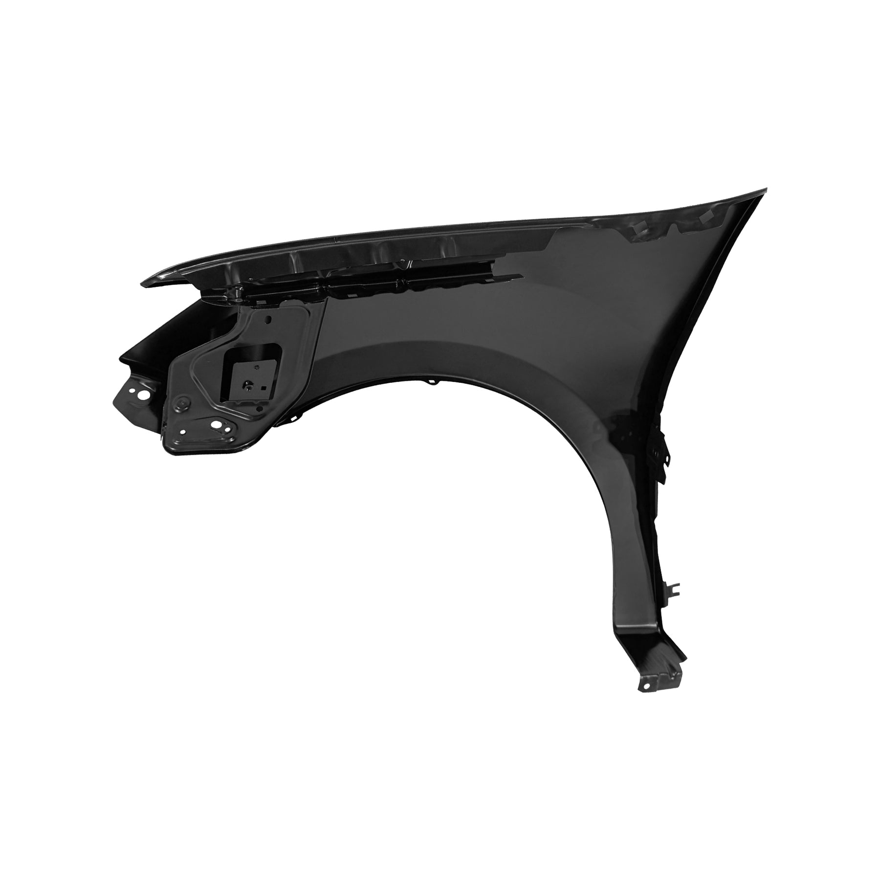 REPLACEMENT FRONT FENDER W/O HOLE RH, 2013, FOR DACIA LOGAN, (STEEL)