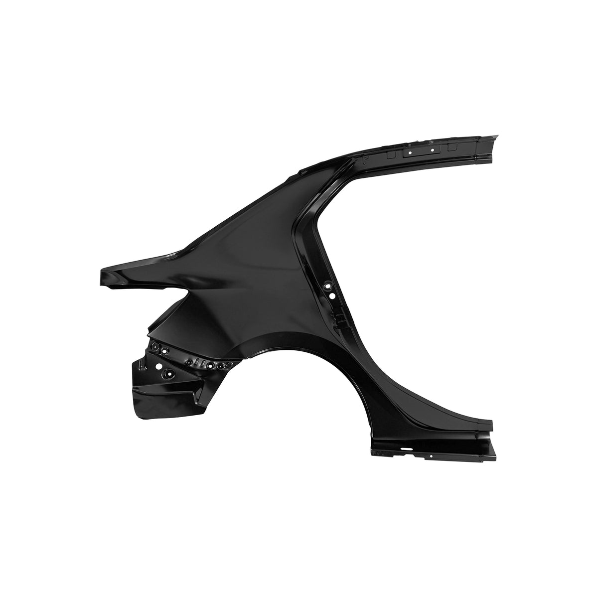 REPLACEMENT REAR FENDER LH, 2013, FOR DACIA LOGAN, 760334617R, (STEEL)