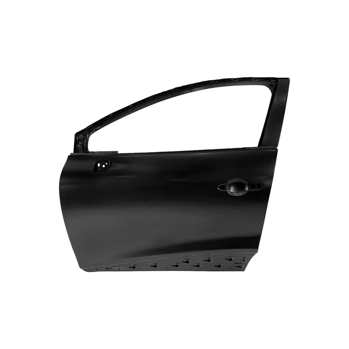 REPLACEMENT FRONT DOOR LH, FOR RENAULT CLIO 4, 801017896R, (STEEL)