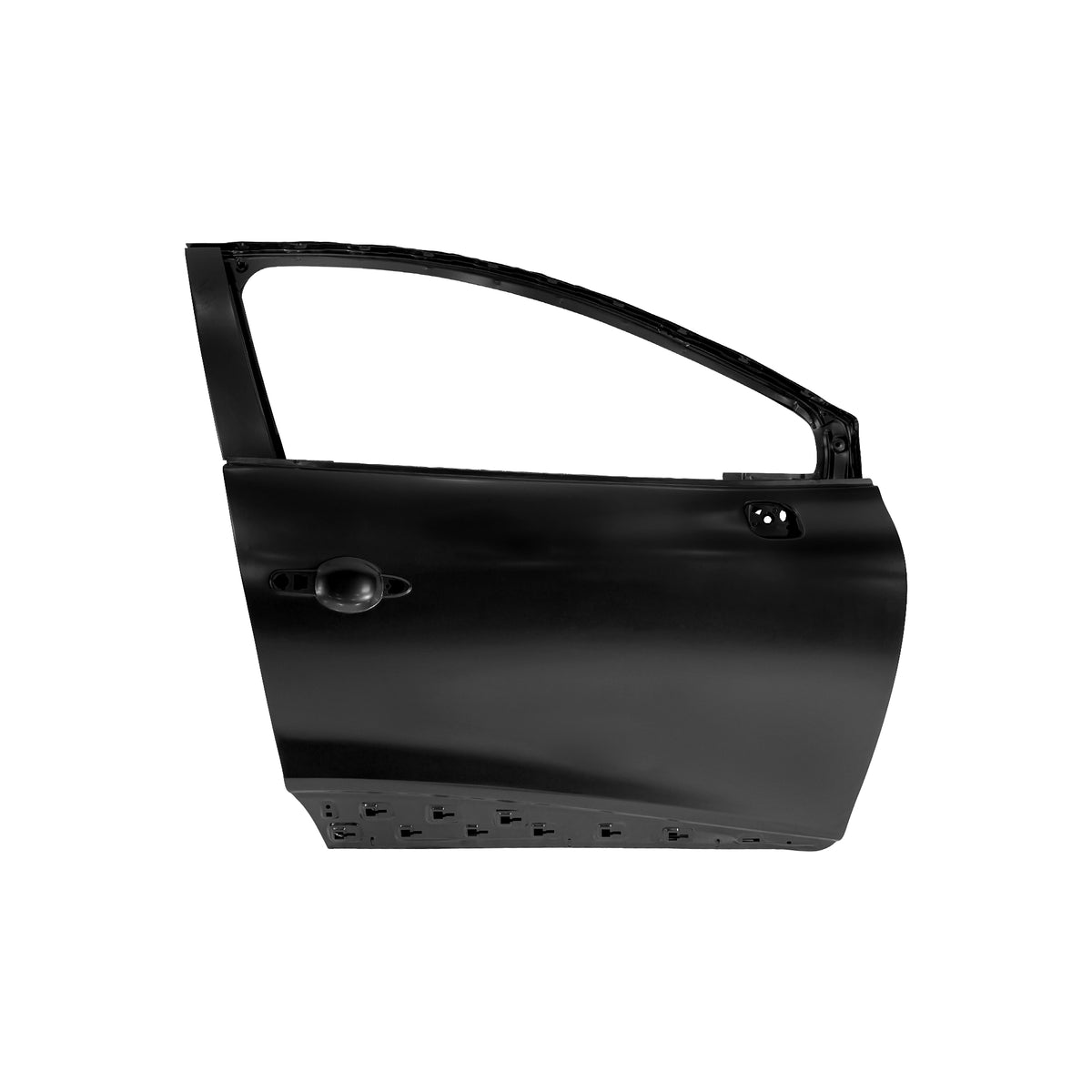 REPLACEMENT FRONT DOOR RH, FOR RENAULT CLIO 4, 801008302R, (STEEL)