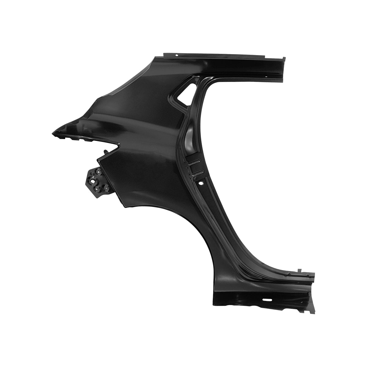 REPLACEMENT REAR FENDER LH, FOR RENAULT CLIO 4, 760308516R, (STEEL)