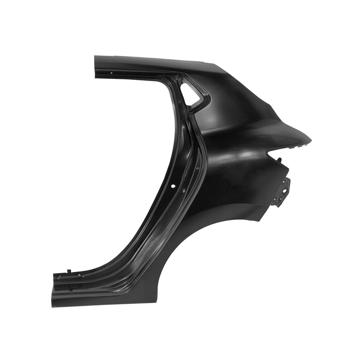 REPLACEMENT REAR FENDER LH, FOR RENAULT CLIO 4, 760308516R, (STEEL)