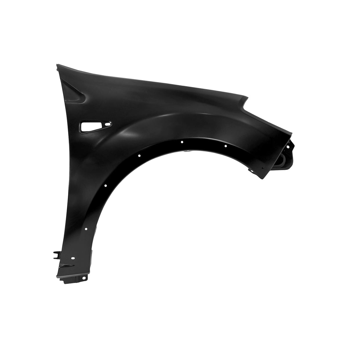 REPLACEMENT FRONT FENDER RH(WITH LAMP HOLE AND RIM HOLE), 2009-, FOR DACIA STEPWAY