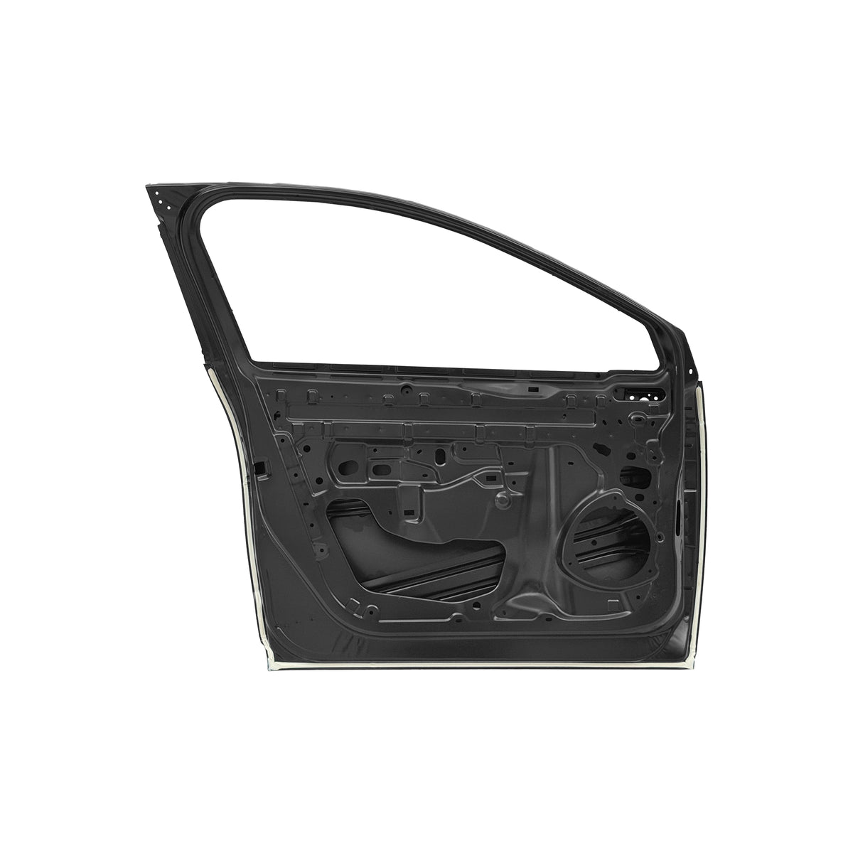 REPLACEMENT FRONT DOOR LH, FOR RENAULT CLIO 5, 801016156R, (STEEL)