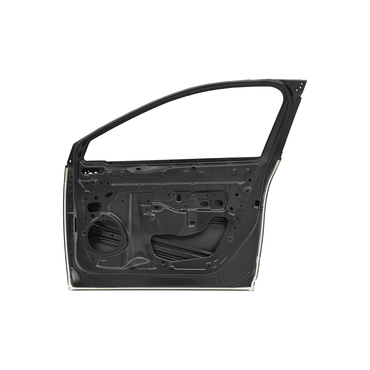 REPLACEMENT FRONT DOOR RH, FOR RENAULT CLIO 5, 801005036R, (STEEL)