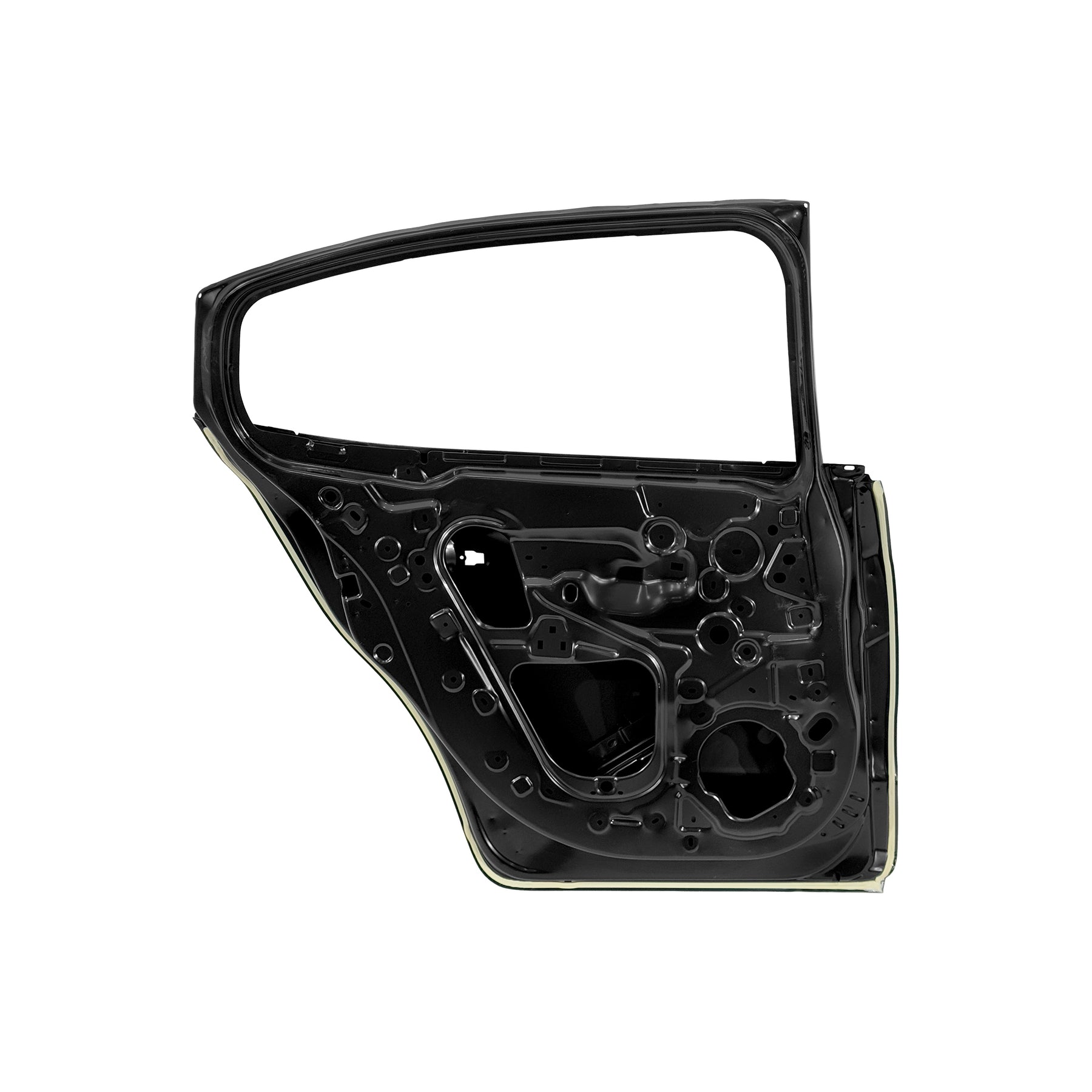REPLACEMENT REAR DOOR LH, 2021, FOR RENAULT LOGAN, (STEEL)