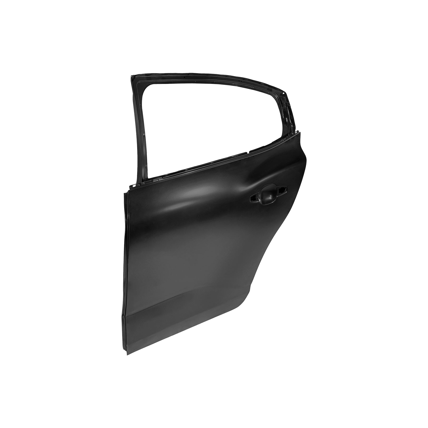 REPLACEMENT REAR DOOR LH, 2021, FOR RENAULT LOGAN, (STEEL)