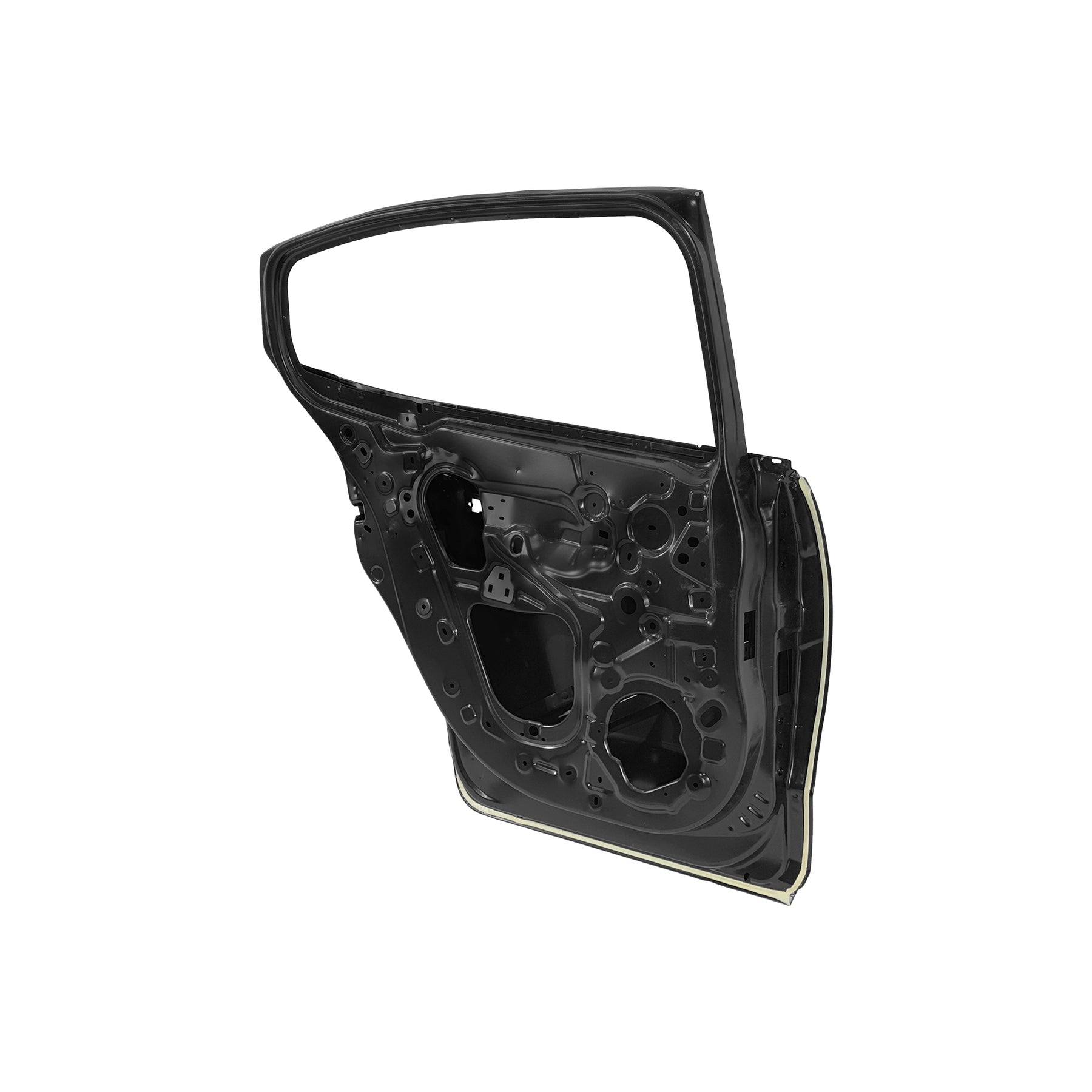 REPLACEMENT REAR DOOR LH, 2021, FOR RENAULT LOGAN, (STEEL)