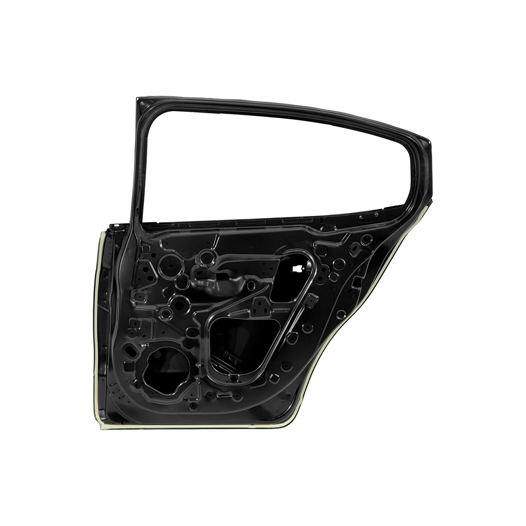 REPLACEMENT REAR DOOR RH, 2021, FOR RENAULT LOGAN, (STEEL)