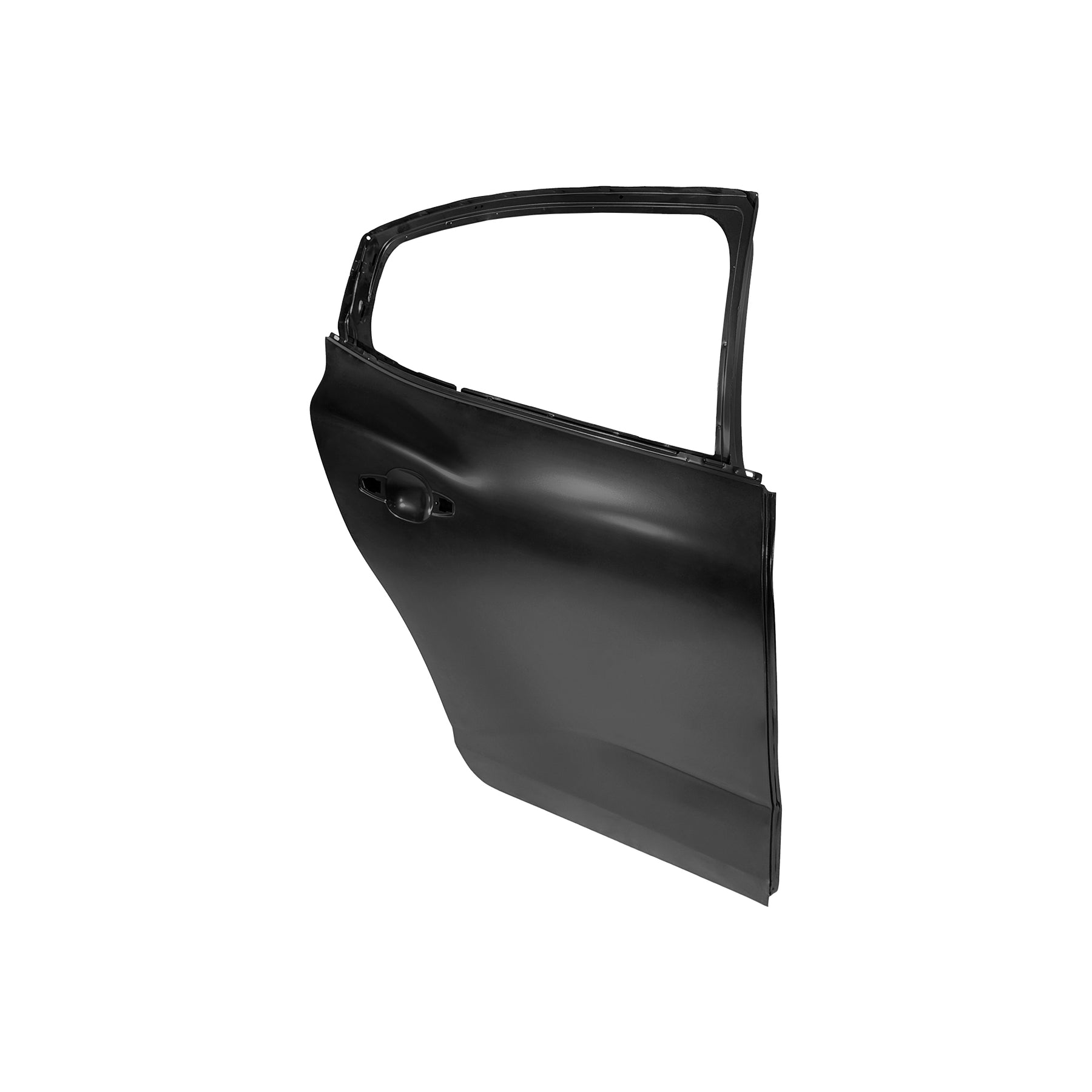 REPLACEMENT REAR DOOR RH, 2021, FOR RENAULT LOGAN, (STEEL)