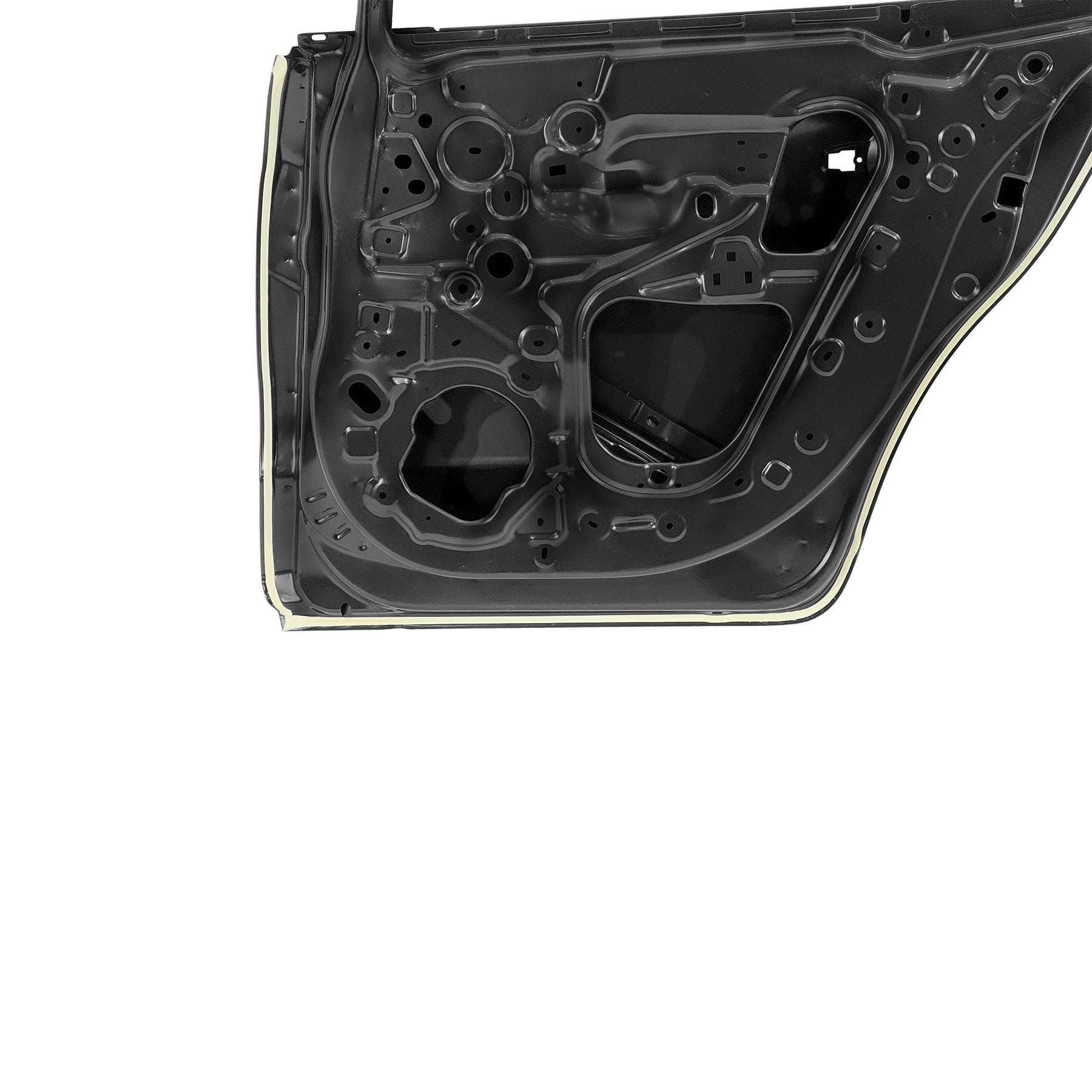 REPLACEMENT REAR DOOR RH, 2021, FOR RENAULT LOGAN, (STEEL)