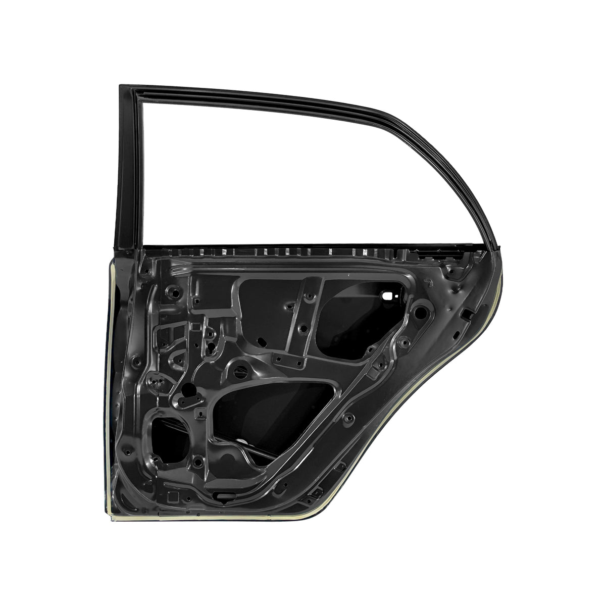 REPLACEMENT REAR DOOR COMPLETE RH, 2007-2012, FOR TOYOTA COROLLA, 67003-02070