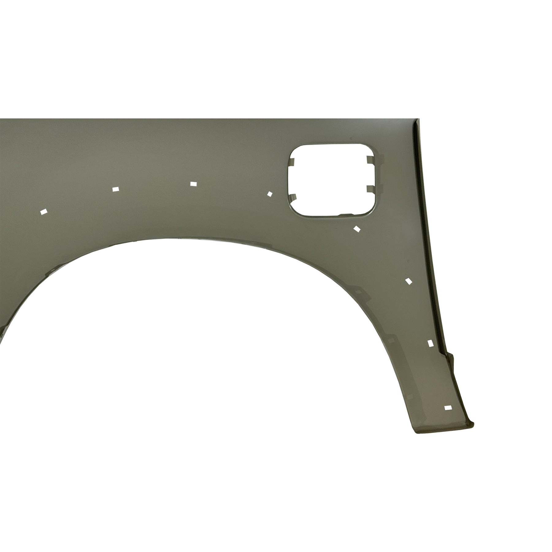 REPLACEMENT FENDER LH WITHOUT HOOK WITH SKIRT HOLE, FOR TOYOTA HILUX VIGO REAR DOUBLE CABIN SIDE OPEN, (STEEL)