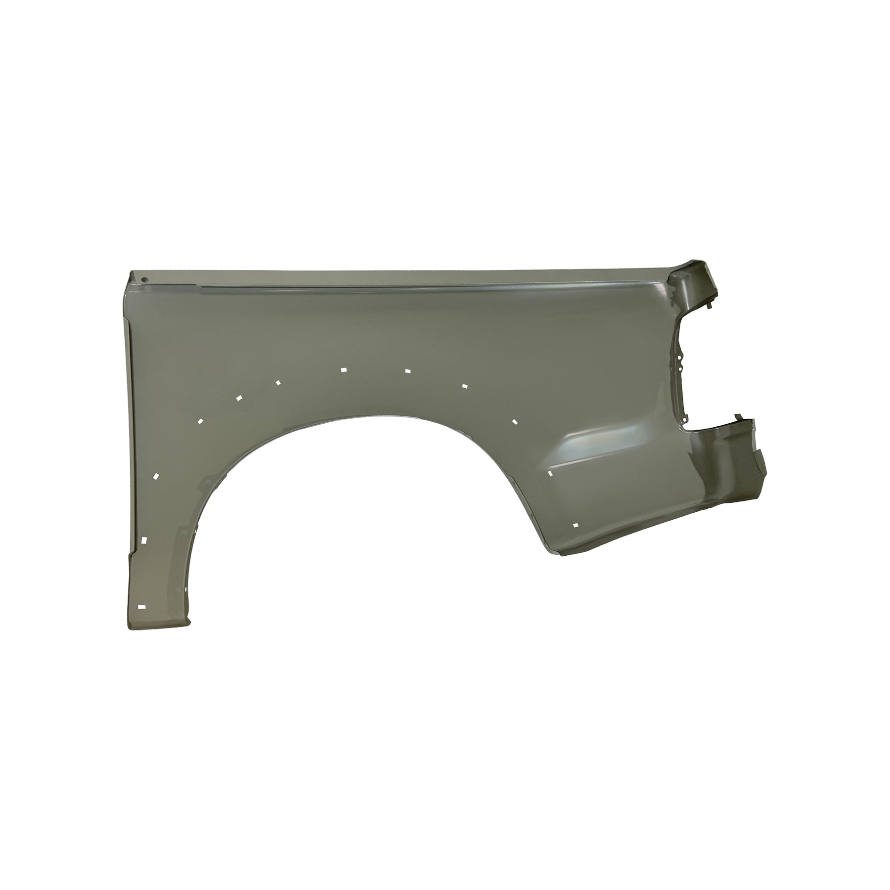 REPLACEMENT REAR FENDER RH WITHOUT HOOK WITH SKIRT HOLE, FOR TOYOTA HILUX VIGO DOUBLE CABIN MIDDLE OPEN, (STEEL)