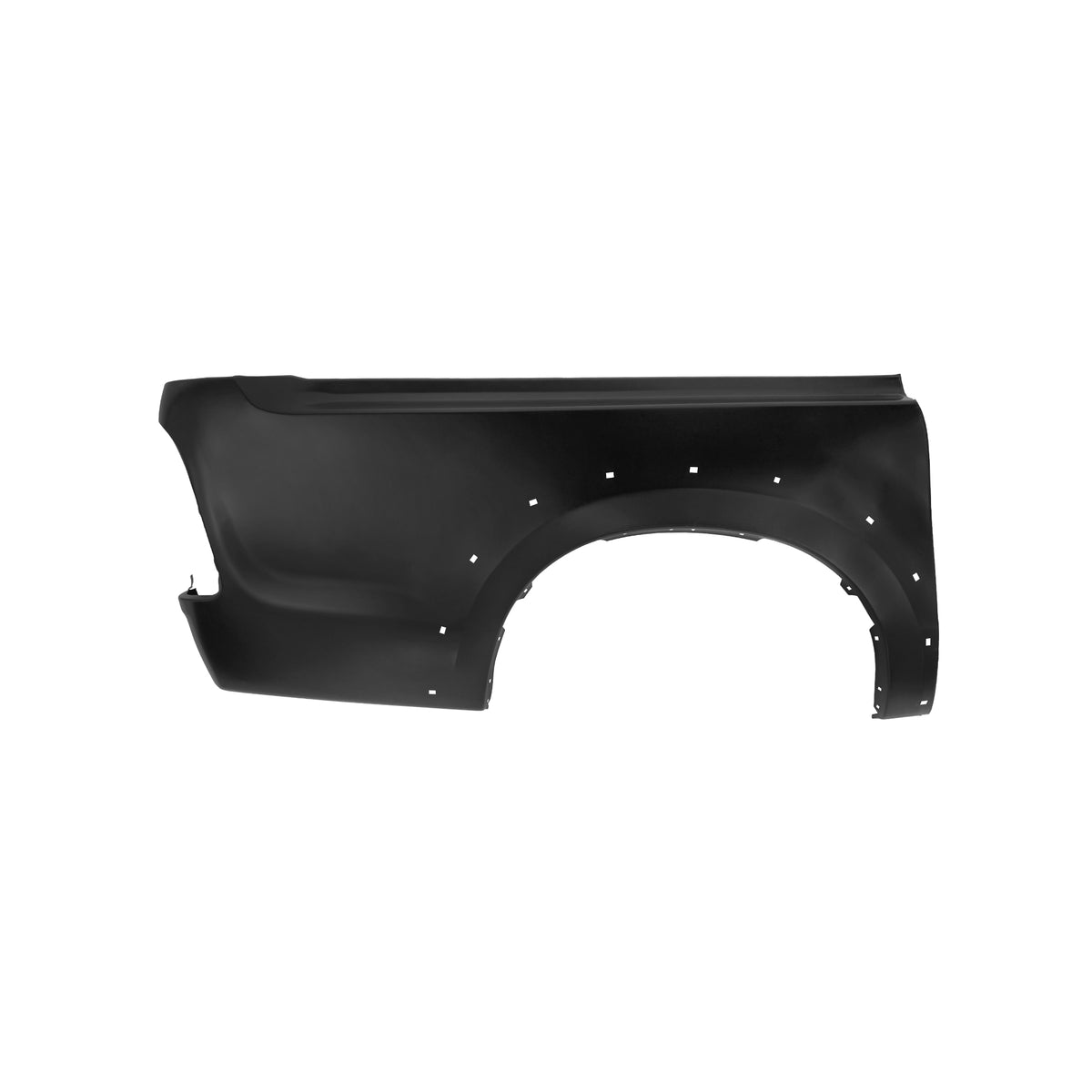 REPLACEMENT REAR FENDER RH WITH SKIRT HOLE WITH HOOK, FOR TOYOTA HILUX VIGO DOUBLE CABIN SIDE OPEN, (STEEL)