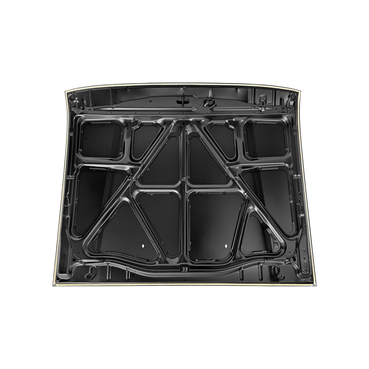REPLACEMENT HOOD, FOR TOYOTA LAND CRUISER 4500 (FJ80), 53301-60280, (STEEL)