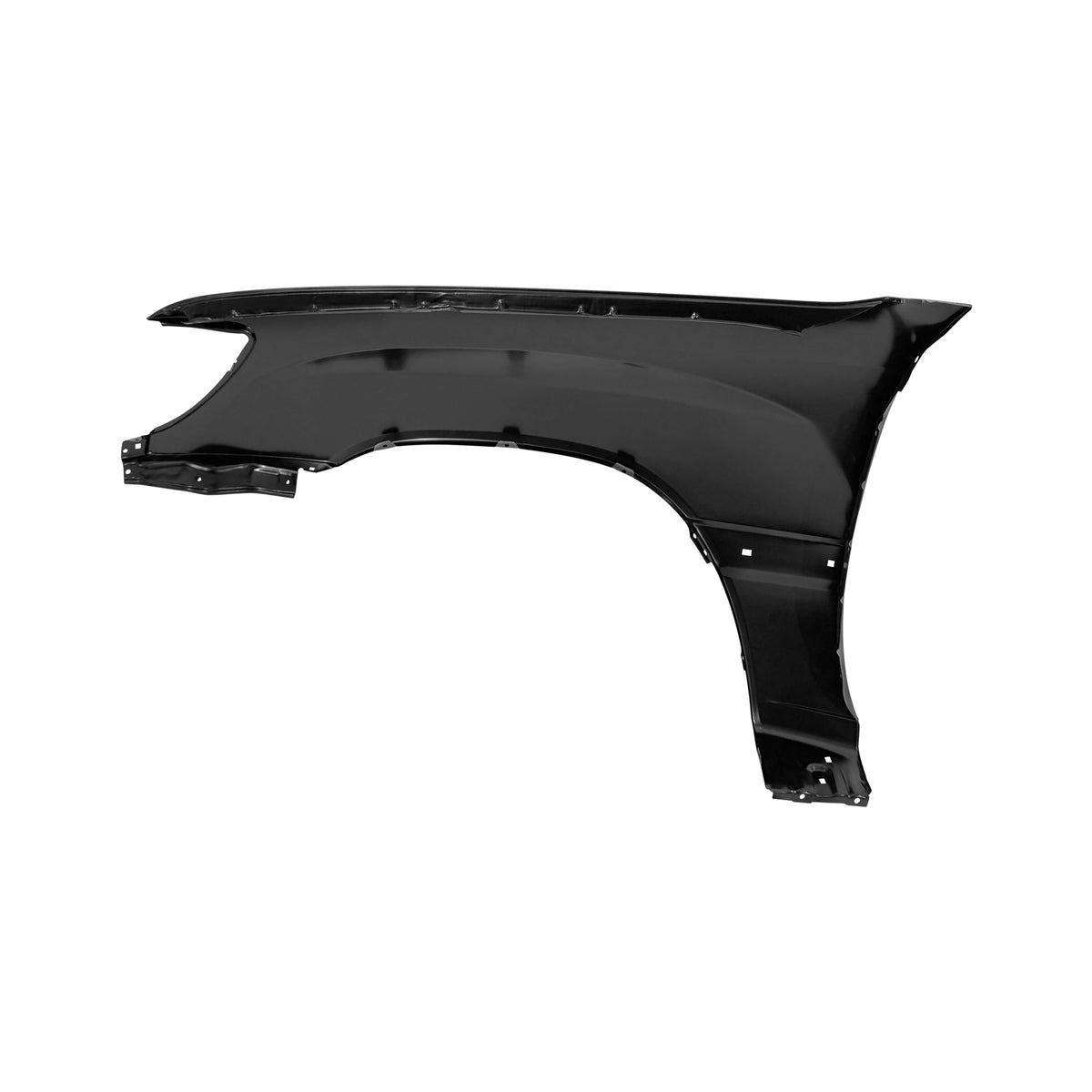REPLACEMENT FRONT FENDER RH W/0 ANTENNA HOLE W/O, FOR TOYOTA LAND CRUISER LC80(LC100), (STEEL)