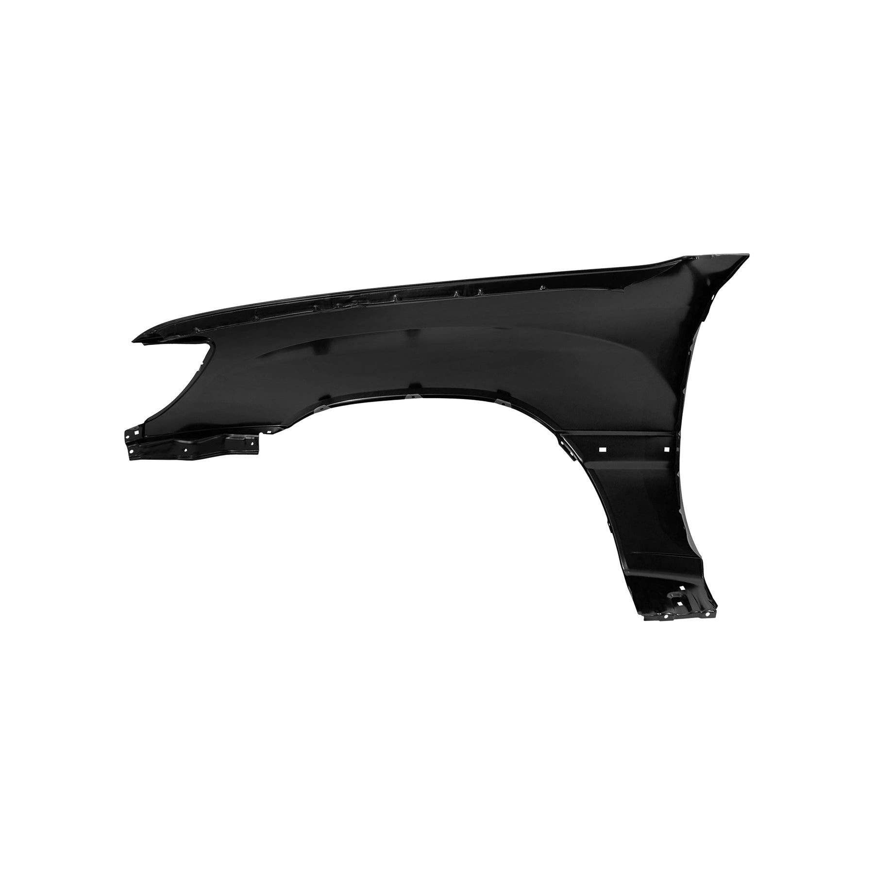 REPLACEMENT FRONT FENDER RH W/0 ANTENNA HOLE W/O, FOR TOYOTA LAND CRUISER LC80(LC100), (STEEL)