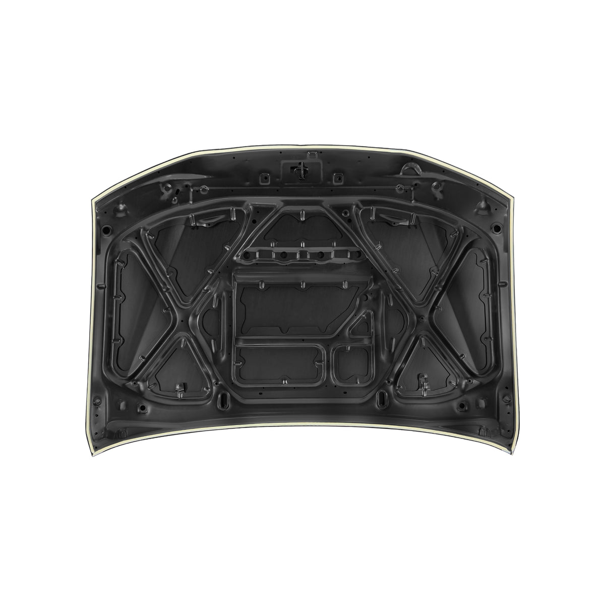 REPLACEMENT HOOD, 2012, FOR TOYOTA HILUX VIGO, 53301-0K100,53301-0k101, (STEEL)