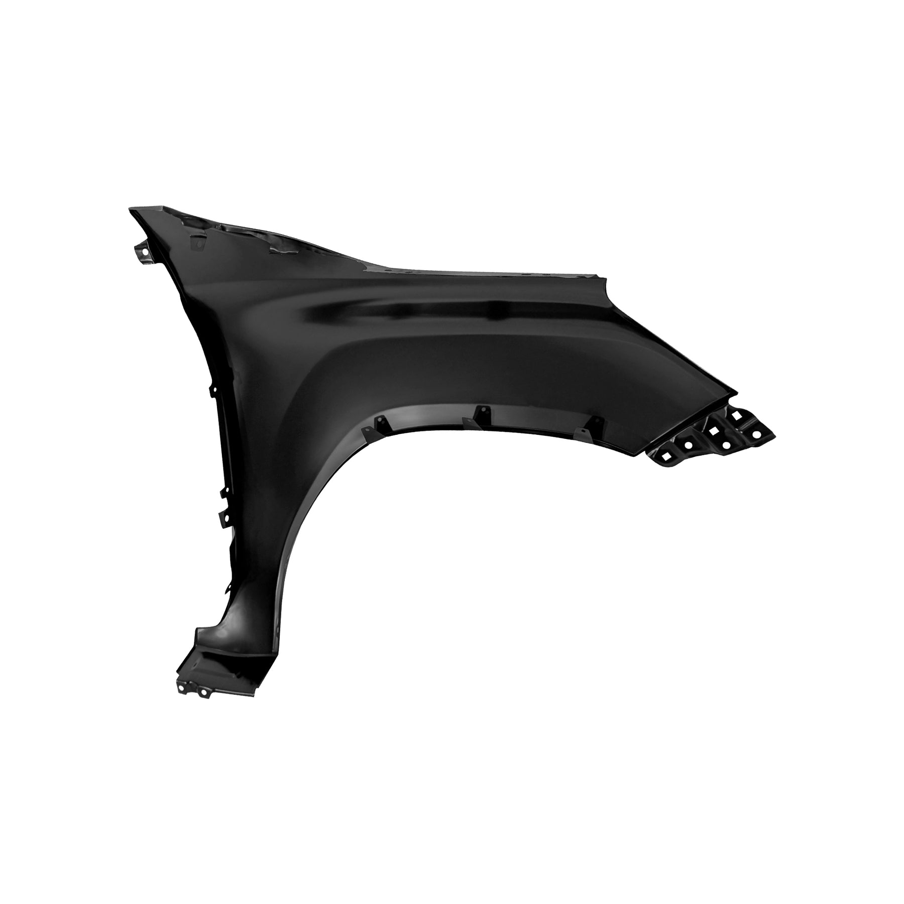 REPLACEMENT FRONT FENDER(4WD) LH W/O HOLE, FOR TOYOTA HILUX REVO, 53812-kk030, (STEEL)