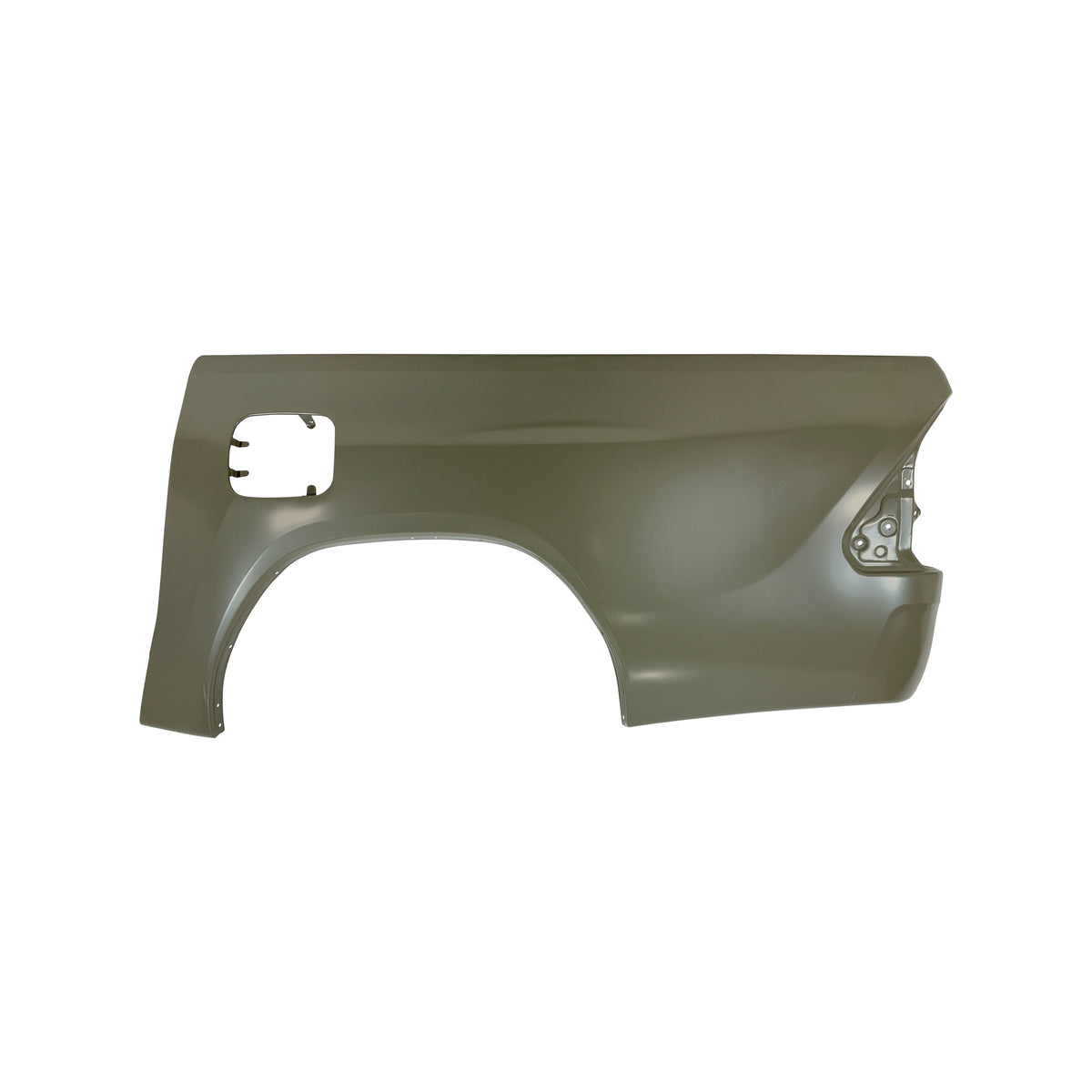 REPLACEMENT REAR FENDER WITHOUT FLARE HOLE AND HOOK LH, FOR TOYOTA HILUX REVO(DOUBLE CABIN), (STEEL)