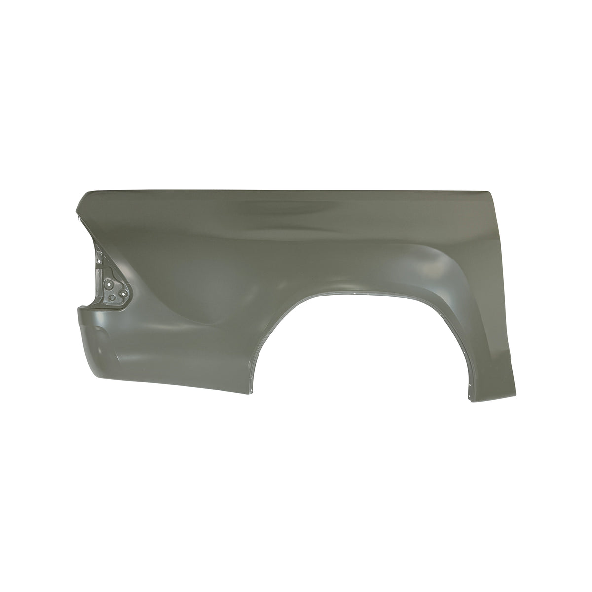 REPLACEMENT REAR FENDER WITHOUT FLARE HOLE AND HOOK RH, FOR TOYOTA HILUX REVO(DOUBLE CABIN), (STEEL)