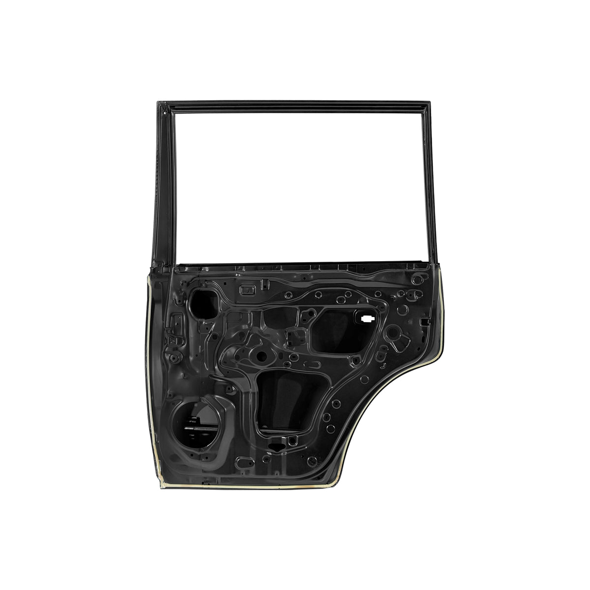 REPLACEMENT REAR DOOR RH WITH MOLDING HOLE, FOR TOYOTA LAND CRUISER FJ200, (STEEL)