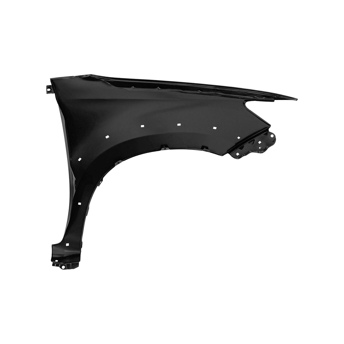 REPLACEMENT FRONT FENDER LH WITHOUT HOLE WITH WHEEL HOLE, 2012, FOR TOYOTA FORTUNER, 67002-60490