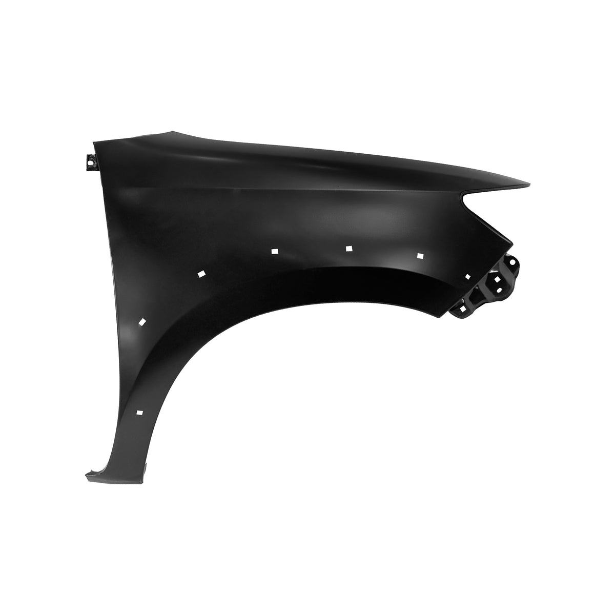 REPLACEMENT FRONT FENDER RH WITHOUT HOLE WITH WHEEL HOLE, 2012, FOR TOYOTA FORTUNER, 67002-60490