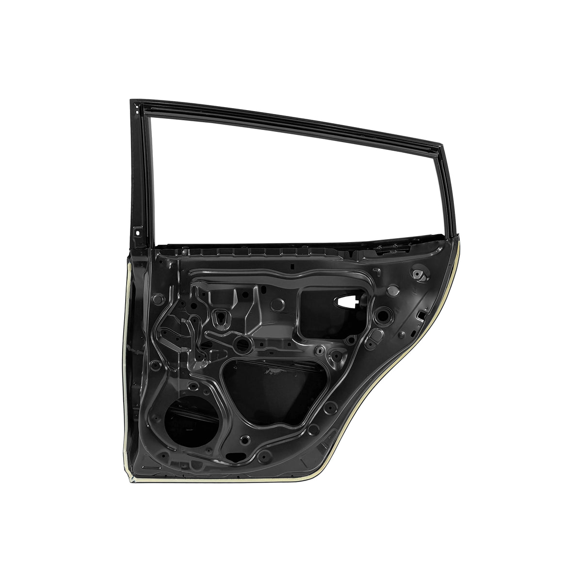 REPLACEMENT REAR DOOR RH, 2018-, FOR TOYOTA YARIS, 670030D240, (STEEL)