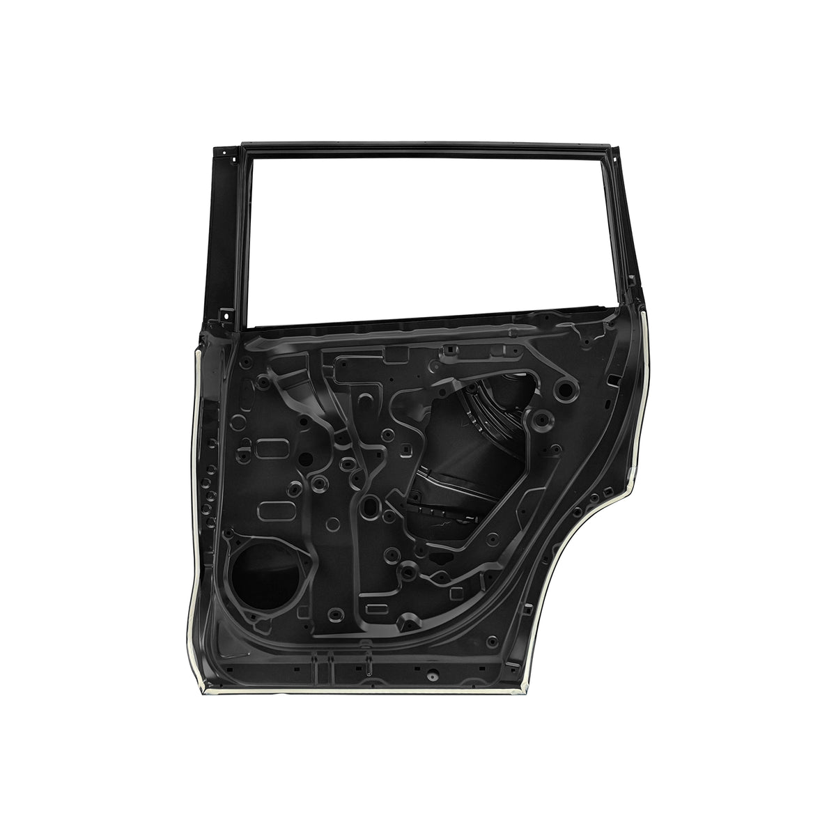 REPLACEMENT REAR DOOR RH, 2021-, FOR TOYOTA HIGHLANDER, 670040E130, (STEEL)