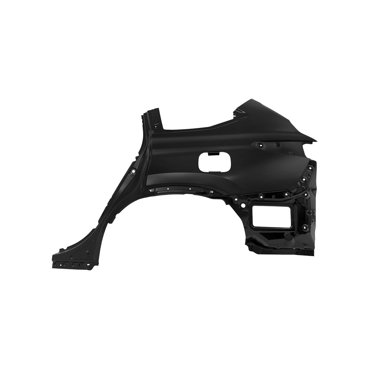 REPLACEMENT REAR FENDER LH, 2021, FOR TOYOTA HIGHLANDER, 616110E120, (STEEL)