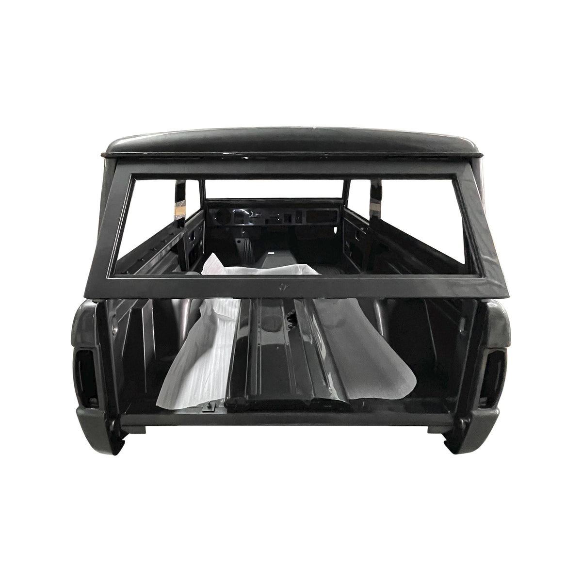 REPLACEMENT COMPLETE CAB WITH DOORS, WITH CUSTOM PAINT,1966-1977, FOR FORD BRONCO PRE-ORDER ONLY, (STEEL)