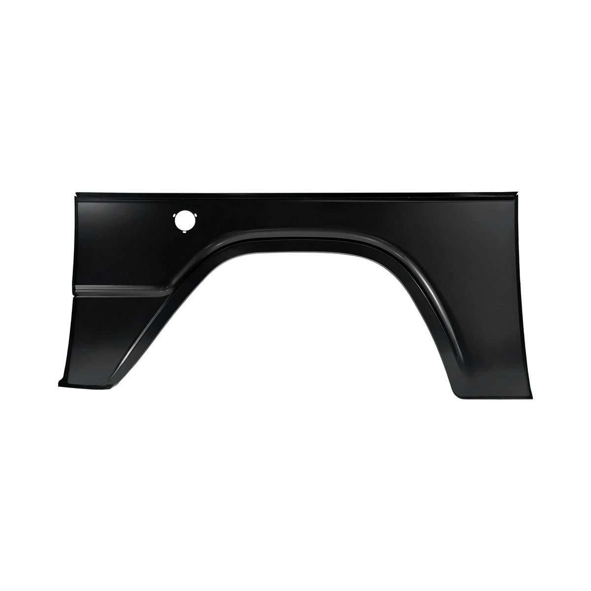 REPLACEMENT REAR FENDER LOW LH, 1966-1977, FOR FORD BRONCO, (STEEL)