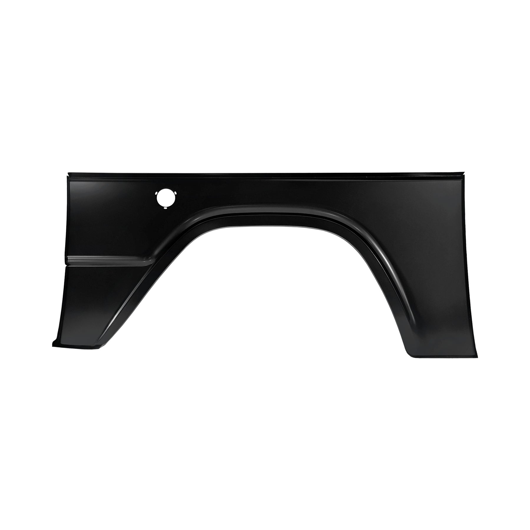 REPLACEMENT REAR FENDER LOW LH, 1966-1977, FOR FORD BRONCO, (STEEL)