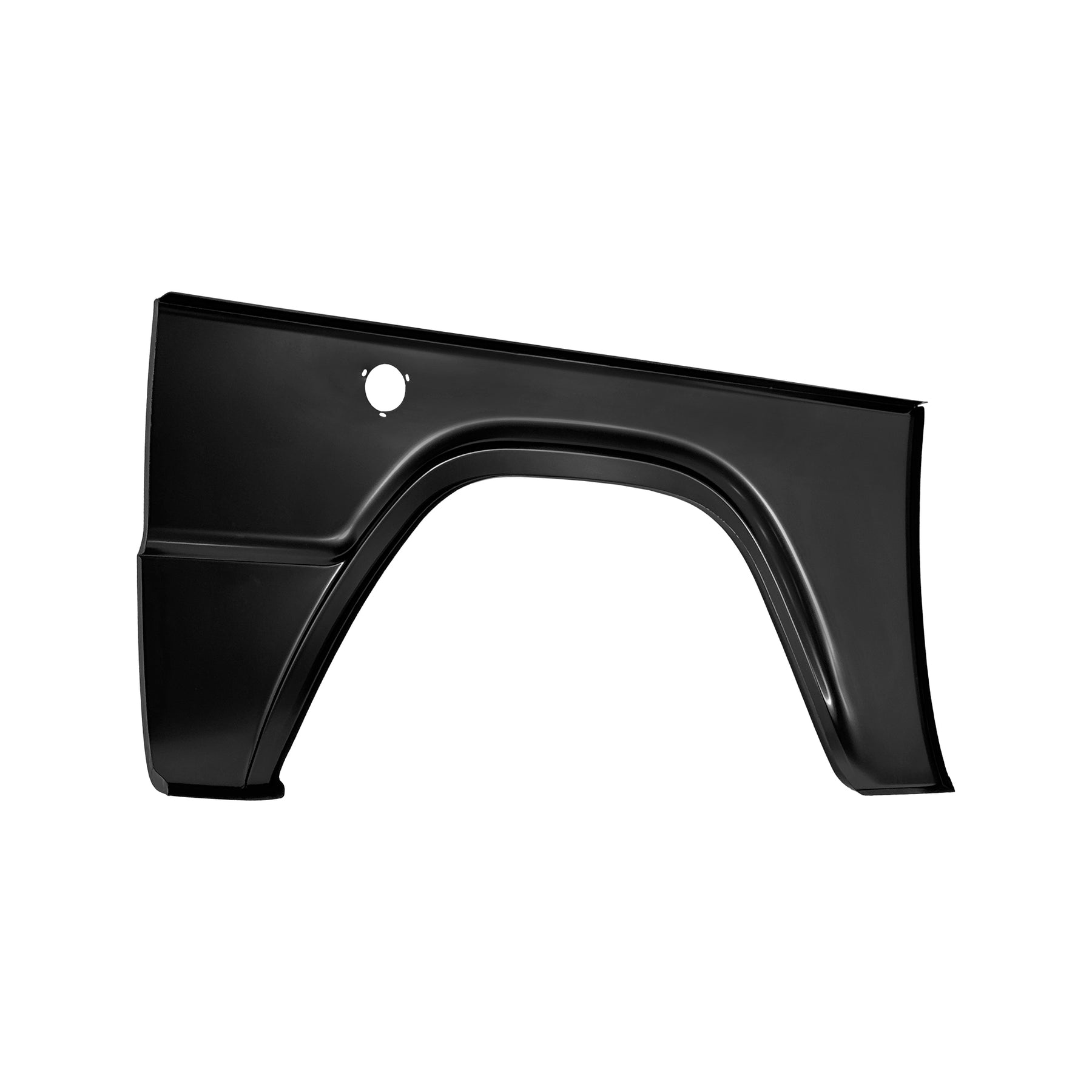 REPLACEMENT REAR FENDER LOW LH, 1966-1977, FOR FORD BRONCO, (STEEL)