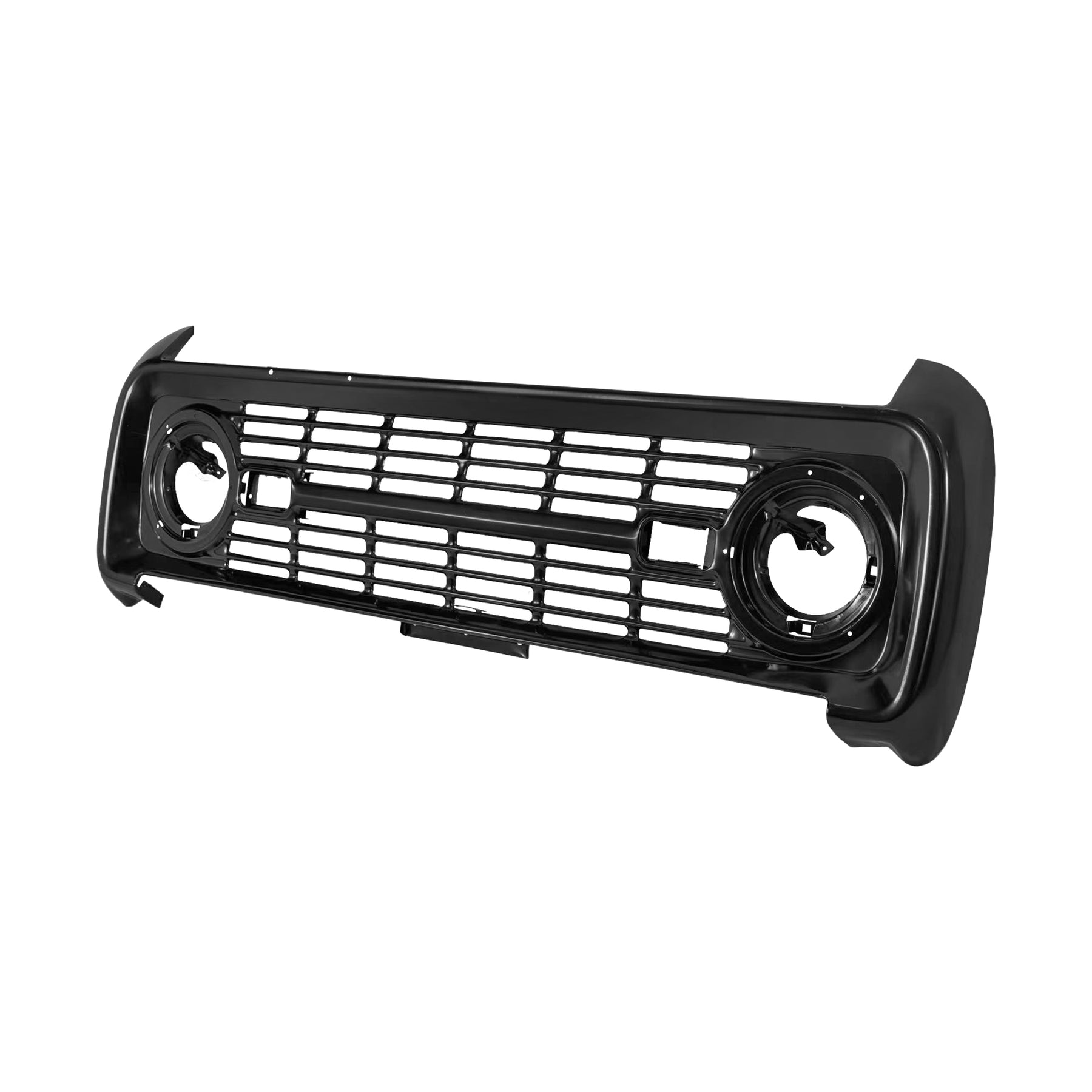 REPLACEMENT FRONT GRILLE, 1966-1977, FOR FORD BRONCO, (STEEL)