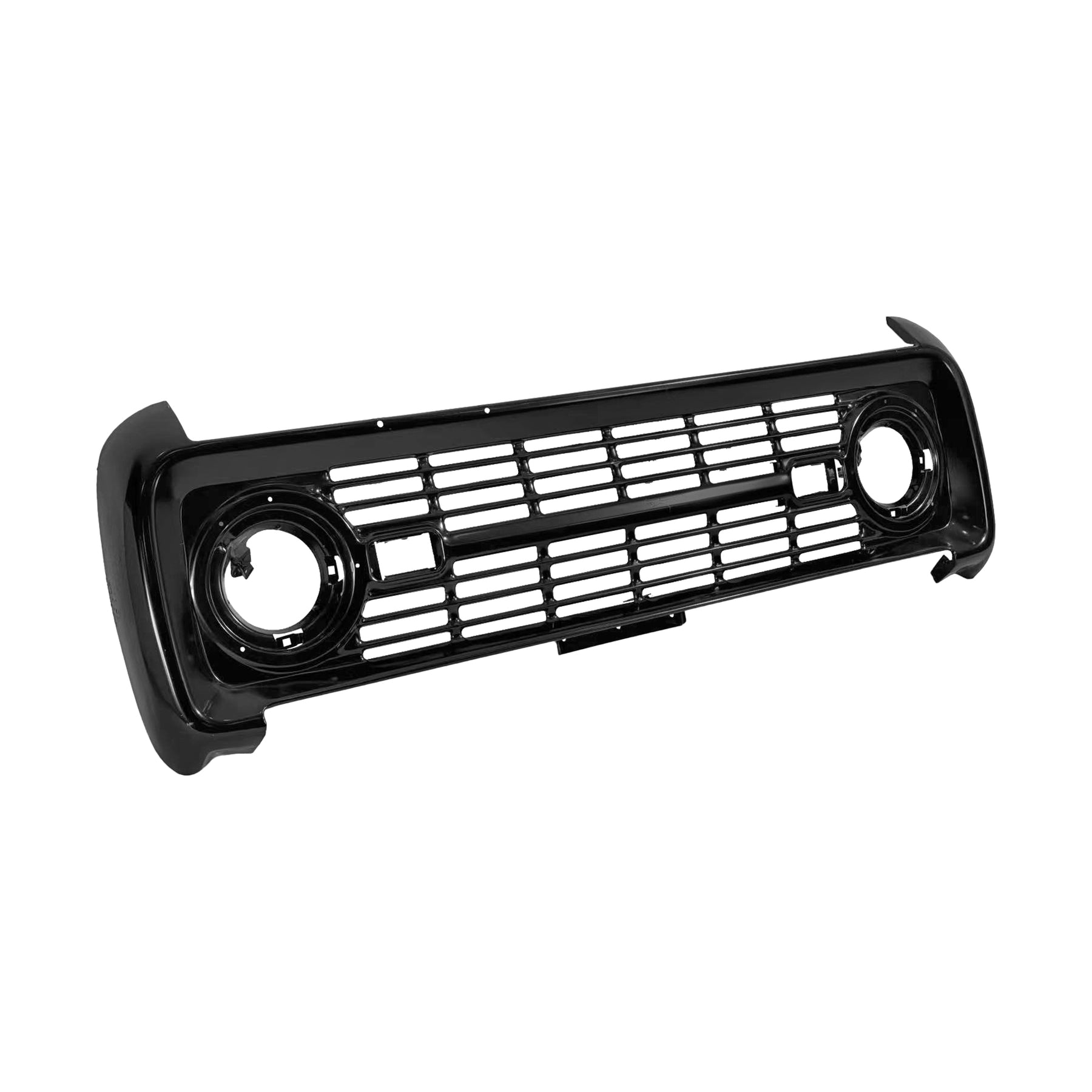 REPLACEMENT FRONT GRILLE, 1966-1977, FOR FORD BRONCO, (STEEL)