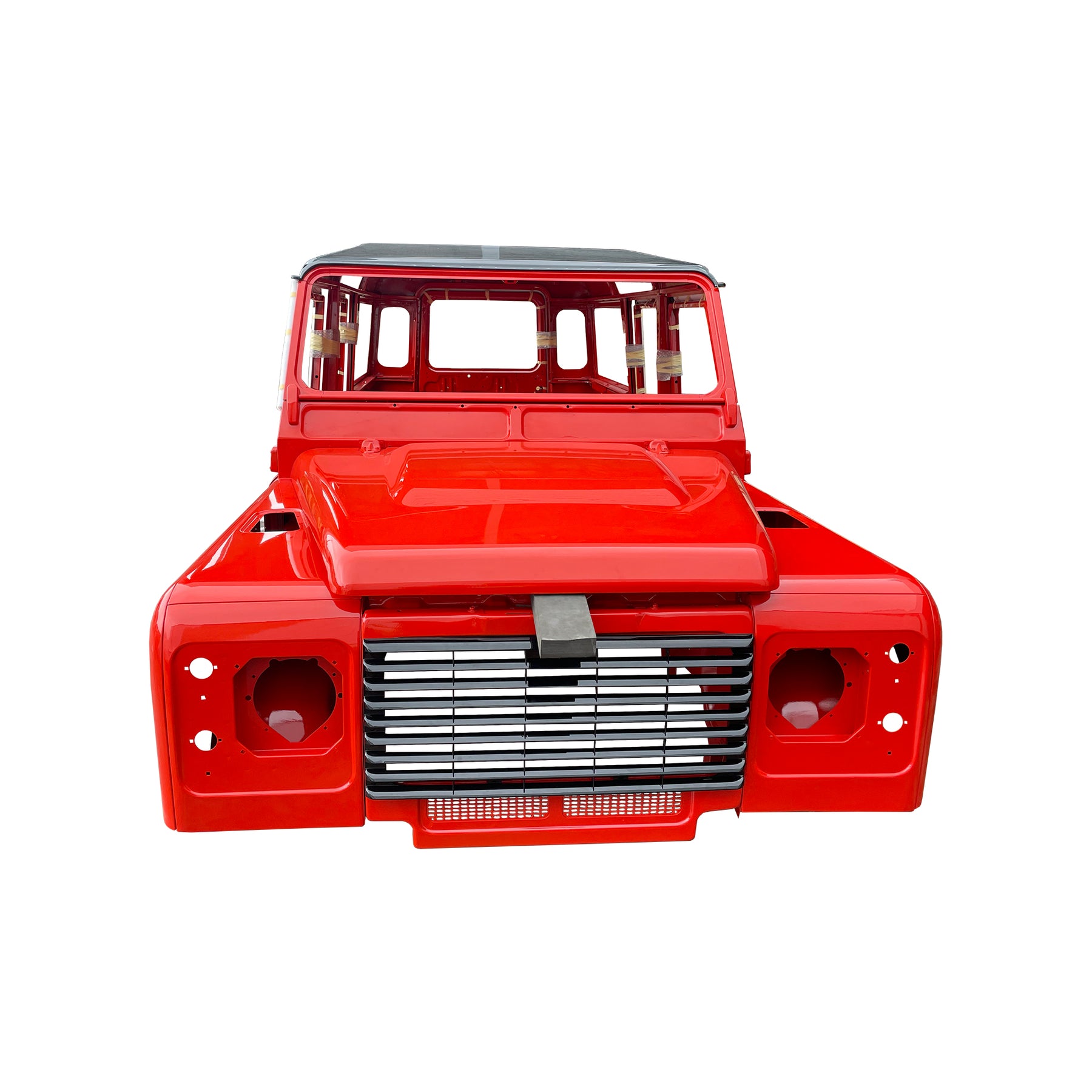 COMPLETE CAB WITH DOORS,WITH PRIMER, FOR LAND ROVER DEFENDER 110 TD4, (LHD), (ALUM+STEEL)