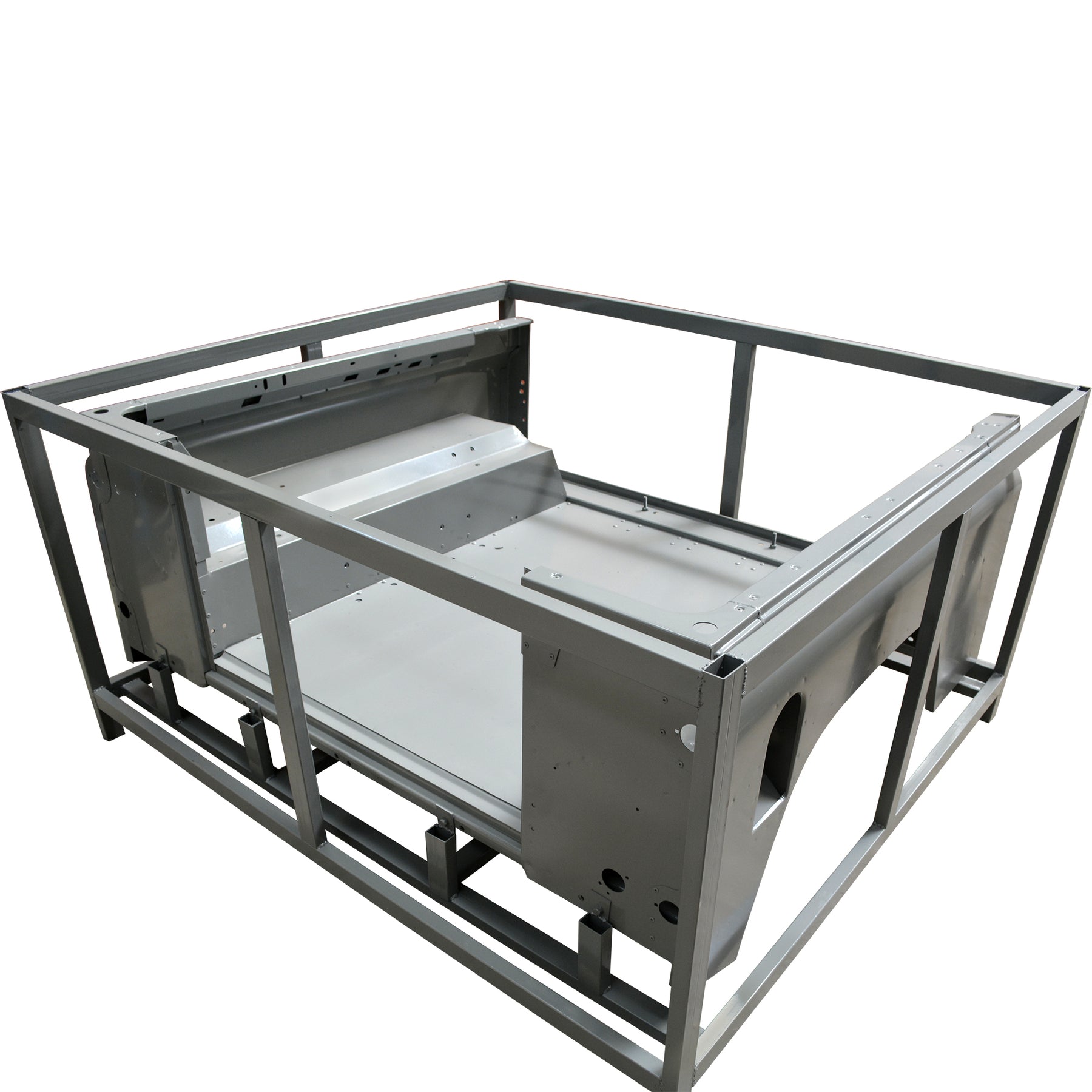 REAR BODY, FOR LAND ROVER DEFENDER 90 TD4, (ALUM+STEEL)