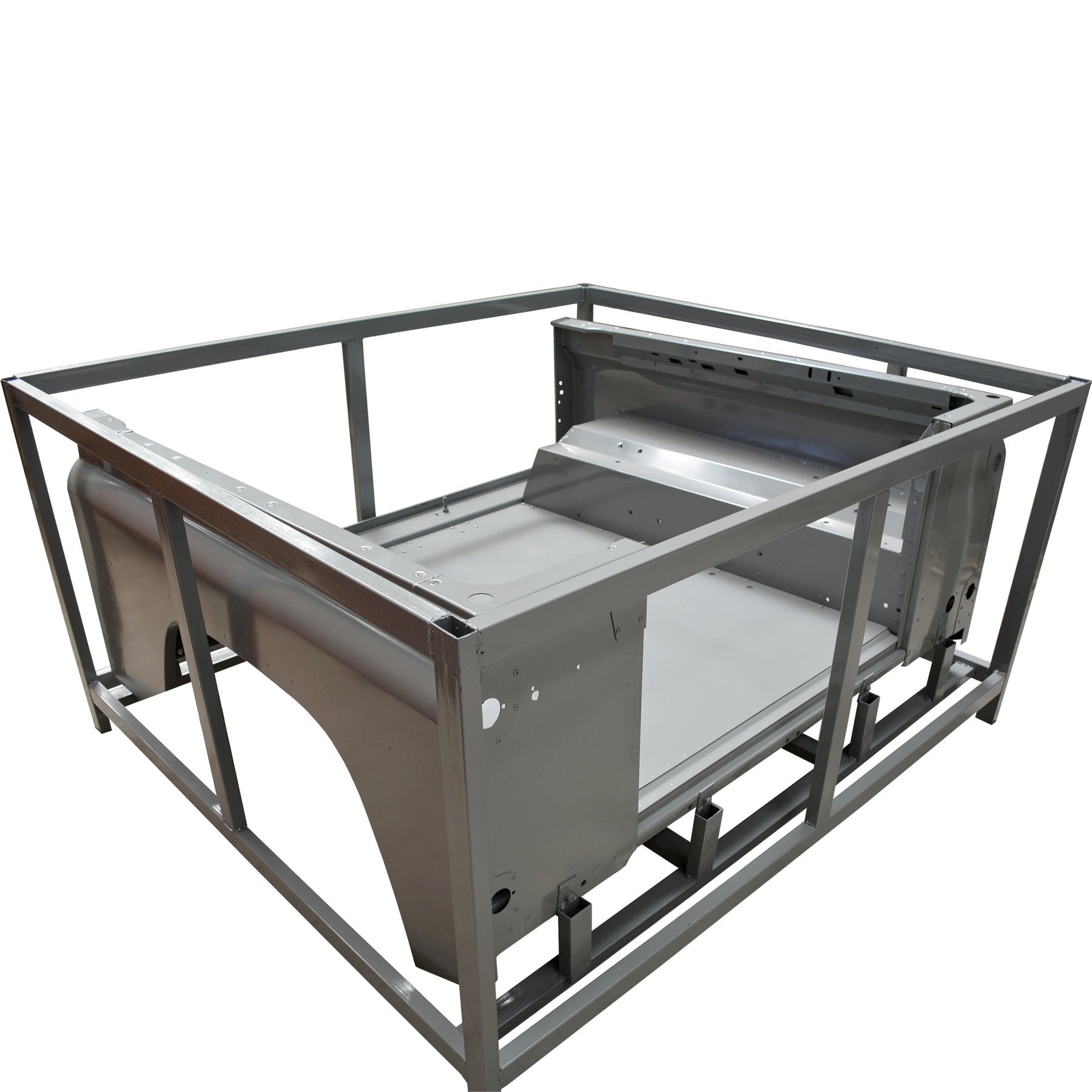 REAR BODY, FOR LAND ROVER DEFENDER 90 TD4, (ALUM+STEEL)