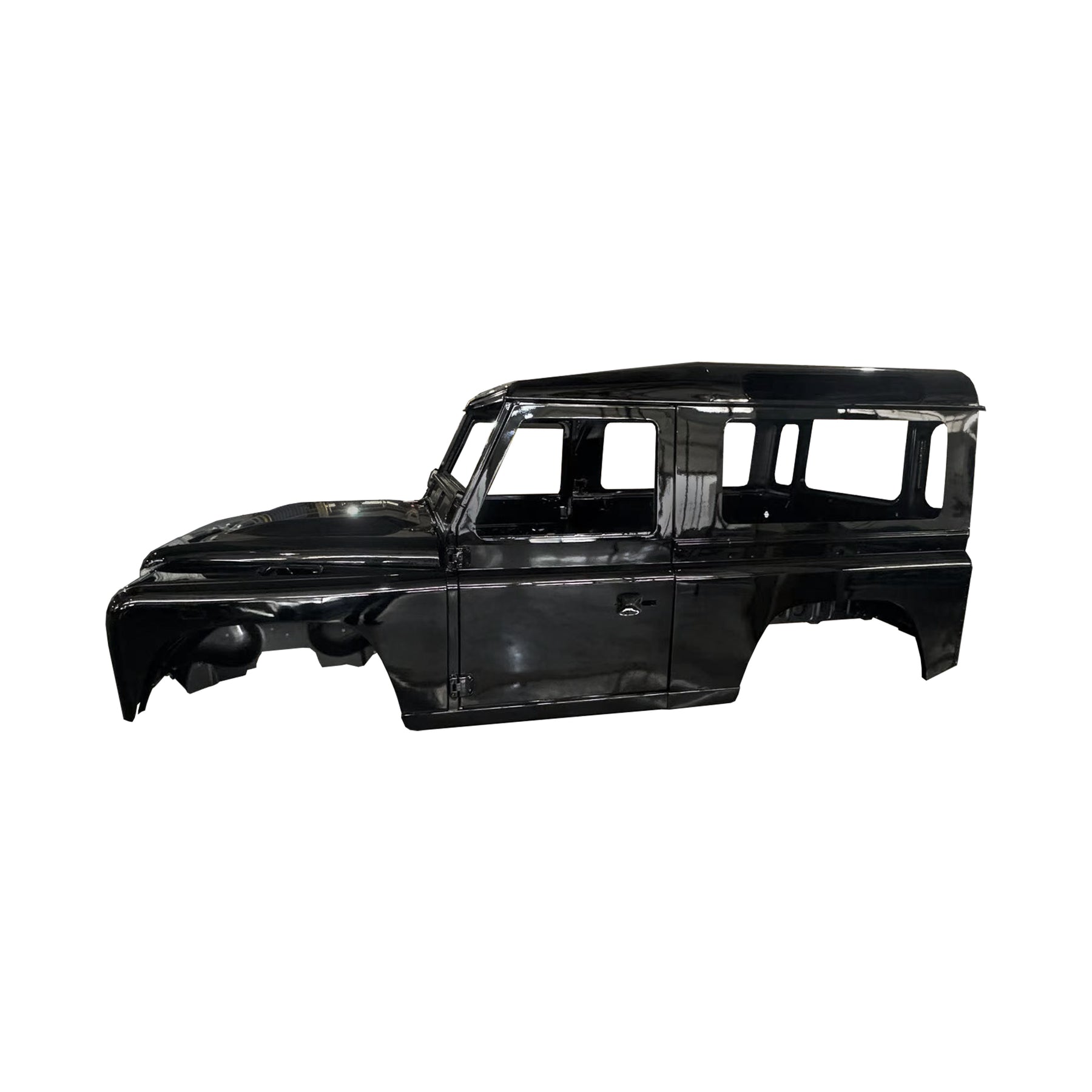 COMPLETE CAB WITH DOORS‚WITH PRIMER(LHD), FOR LAND ROVER DEFENDER 90 TD4, (ALUM+STEEL)