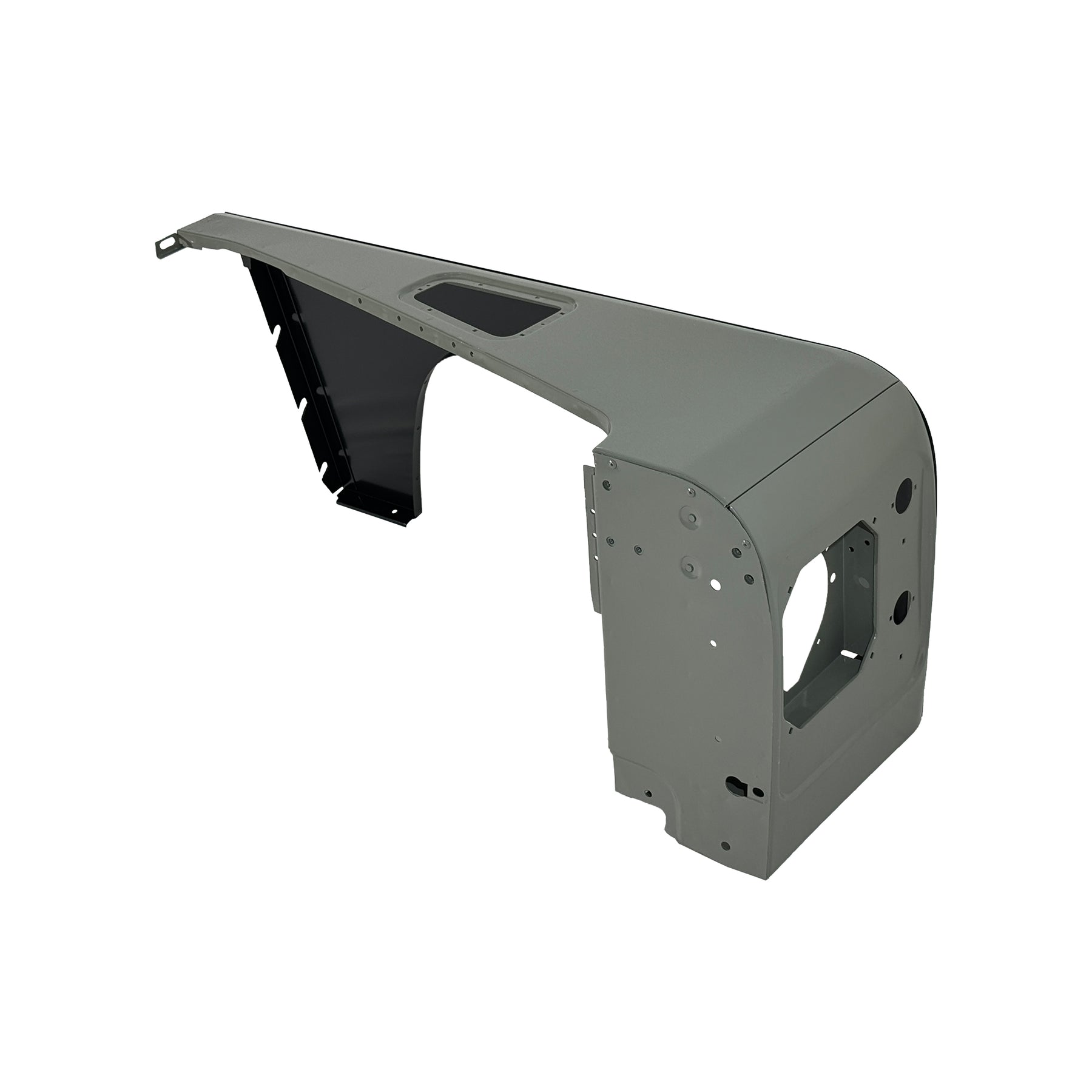 FRONT FENDER ASSY LH, 1998, FOR LAND ROVER DEFENDER 90/110 OLD, (ALUM)