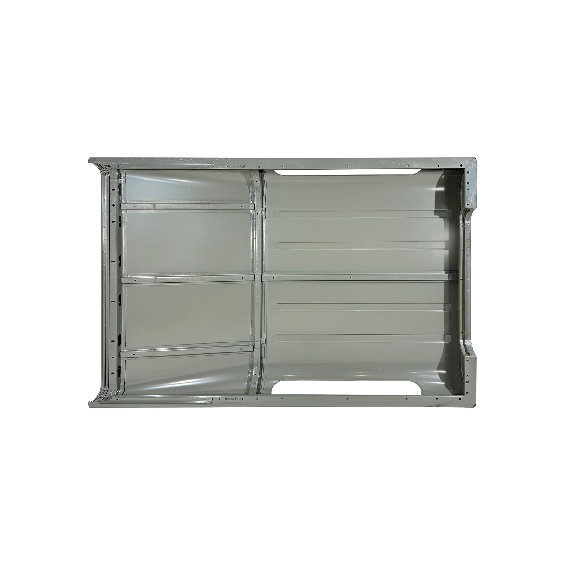 ROOF W/WINDOW HOLES AND SIDE WINDOW HOLES, 1998, FOR LAND ROVER DEFENDER 90, (ALUM)