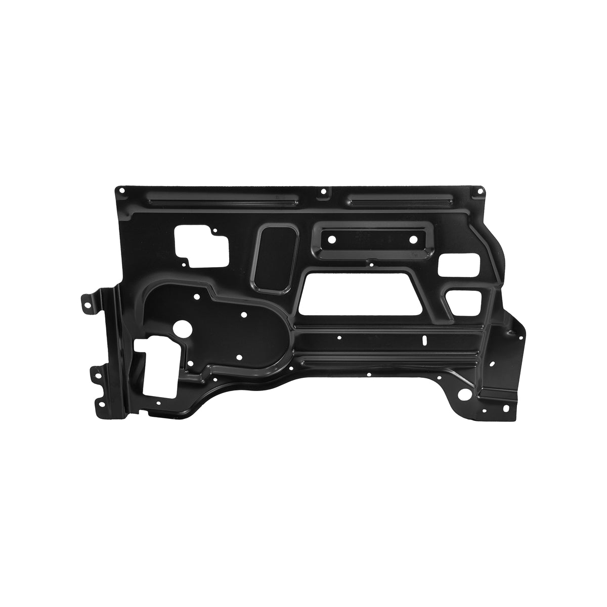 REAR DOOR GLASS REGULATOR PANEL RH, 1998, FOR LAND ROVER DEFENDER 90/110 TD4 NEW, (STEEL)